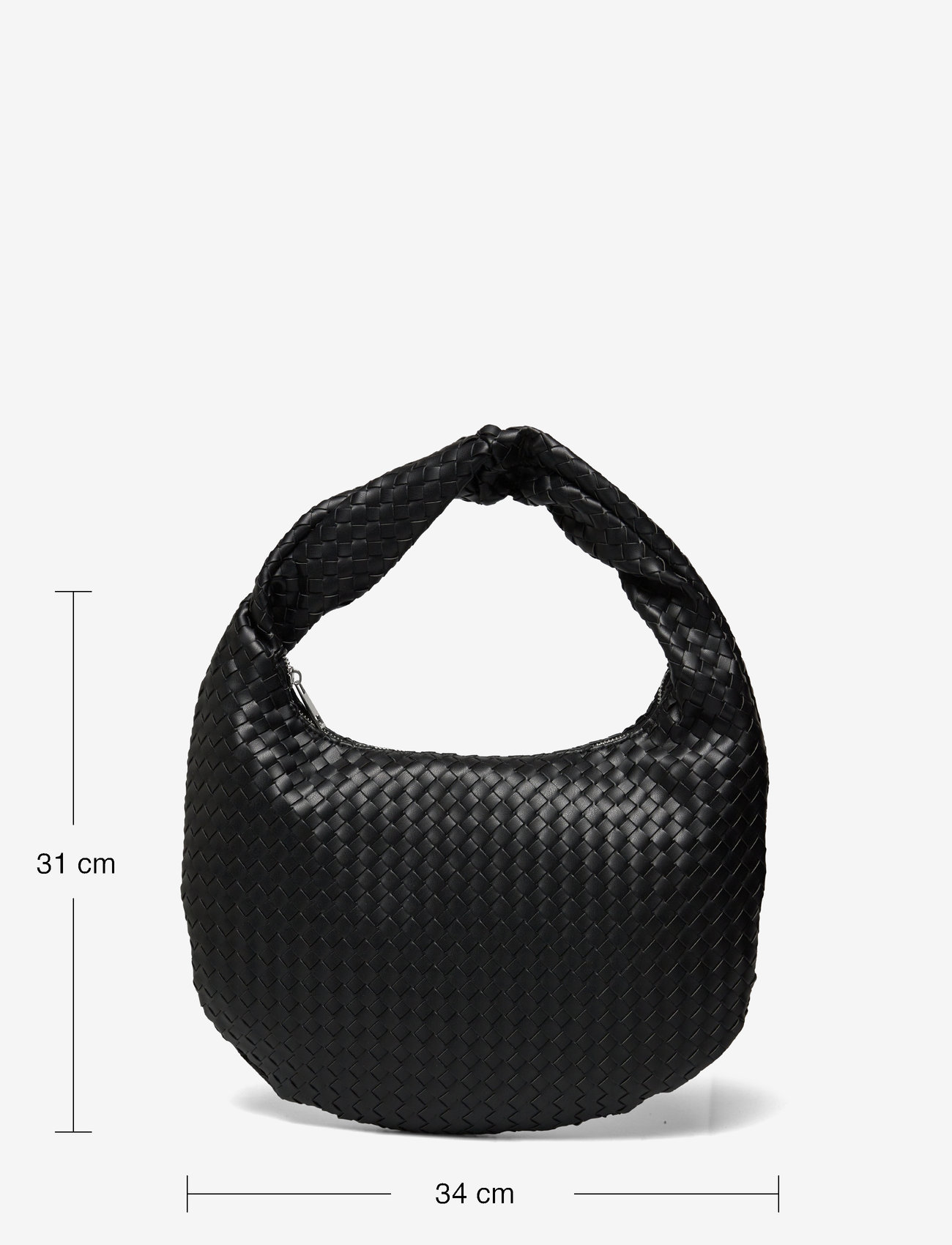 Gina Tricot - Braided shoulder bag - erilised sündmused - black (9000) - 4