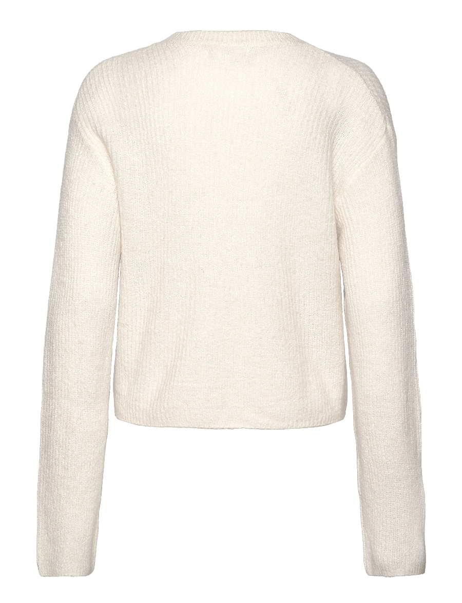Gina Tricot - Knitted tie cardigan - swetry rozpinane - offwhite - 1