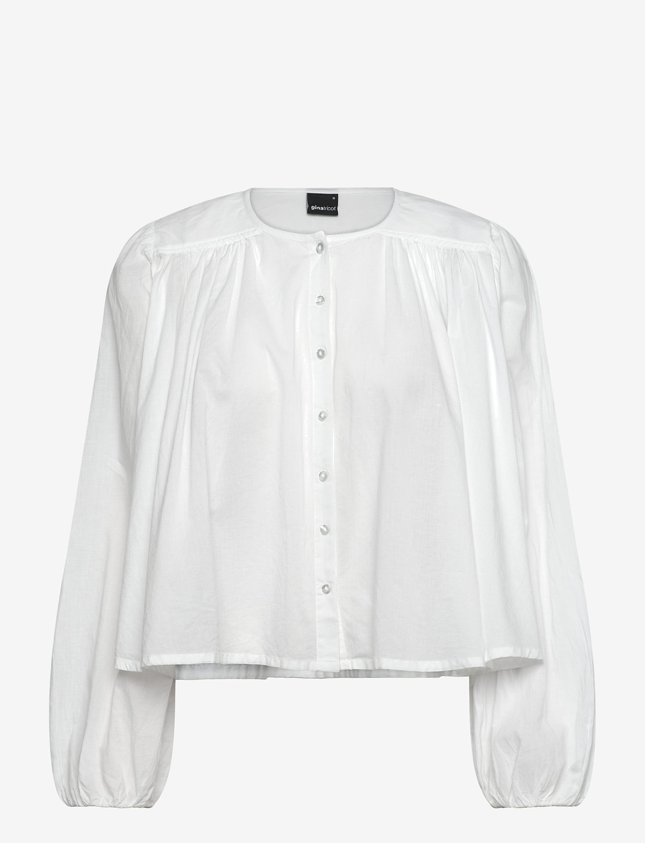 Gina Tricot - Boho blouse - langärmlige blusen - white (1000) - 0