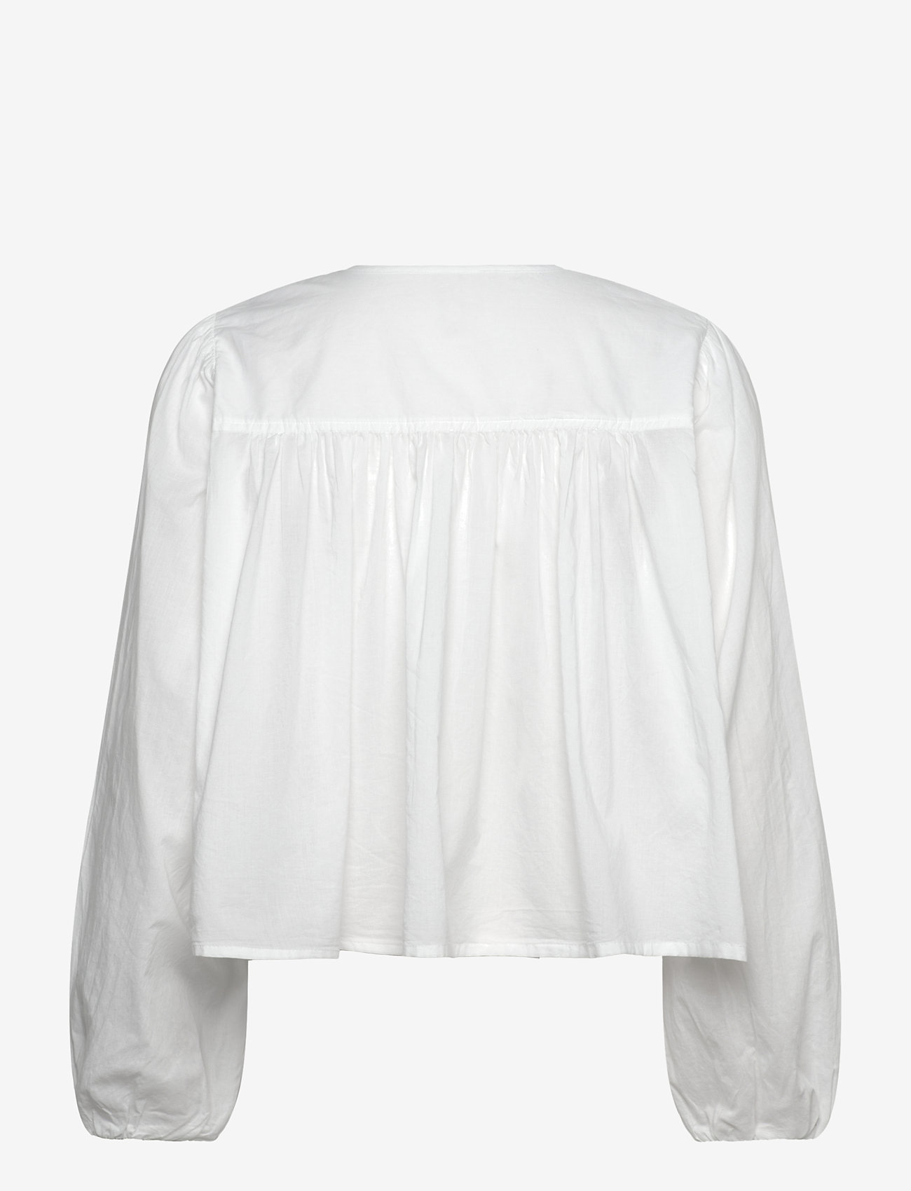 Gina Tricot - Boho blouse - langärmlige blusen - white (1000) - 1