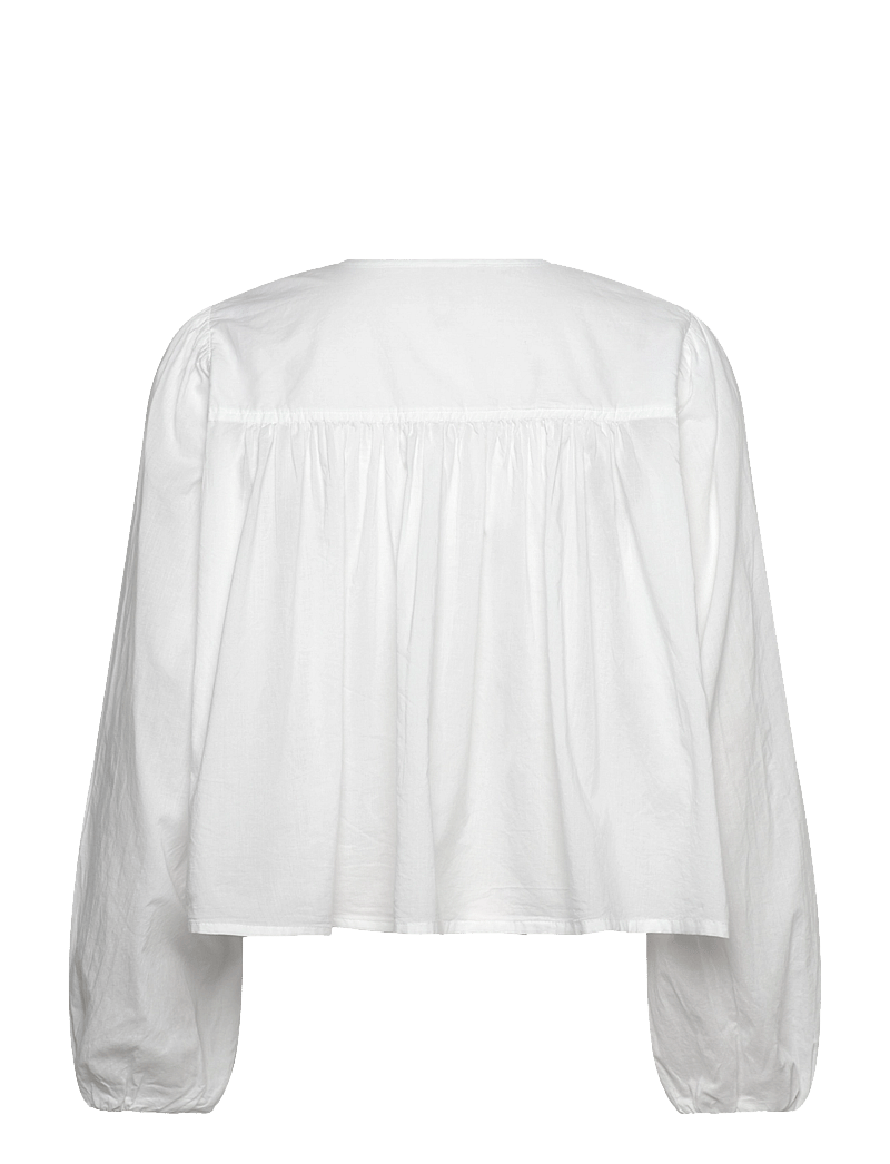 Gina Tricot - Boho blouse - langärmlige blusen - white (1000) - 1