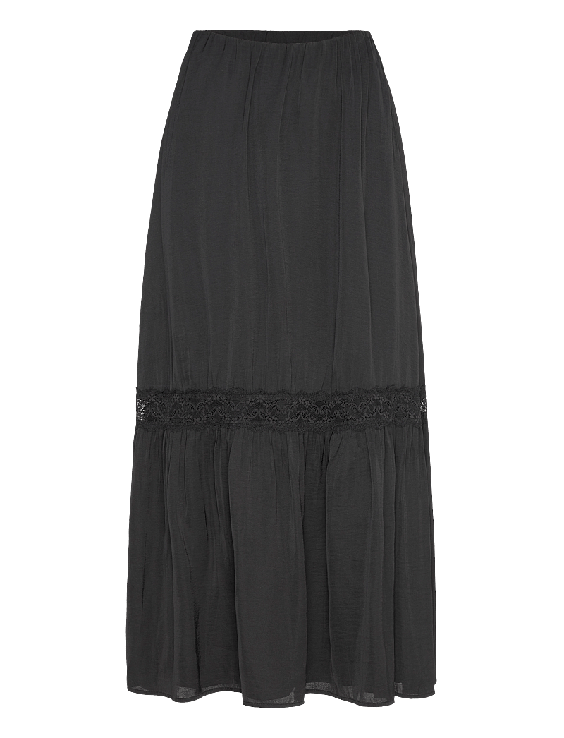 Gina Tricot - Maxi skirt - maxi nederdele - black (9000) - 0