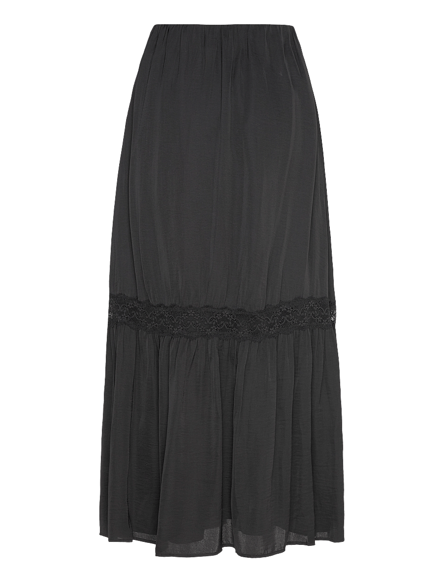 Gina Tricot - Maxi skirt - maksiseelikud - black (9000) - 1