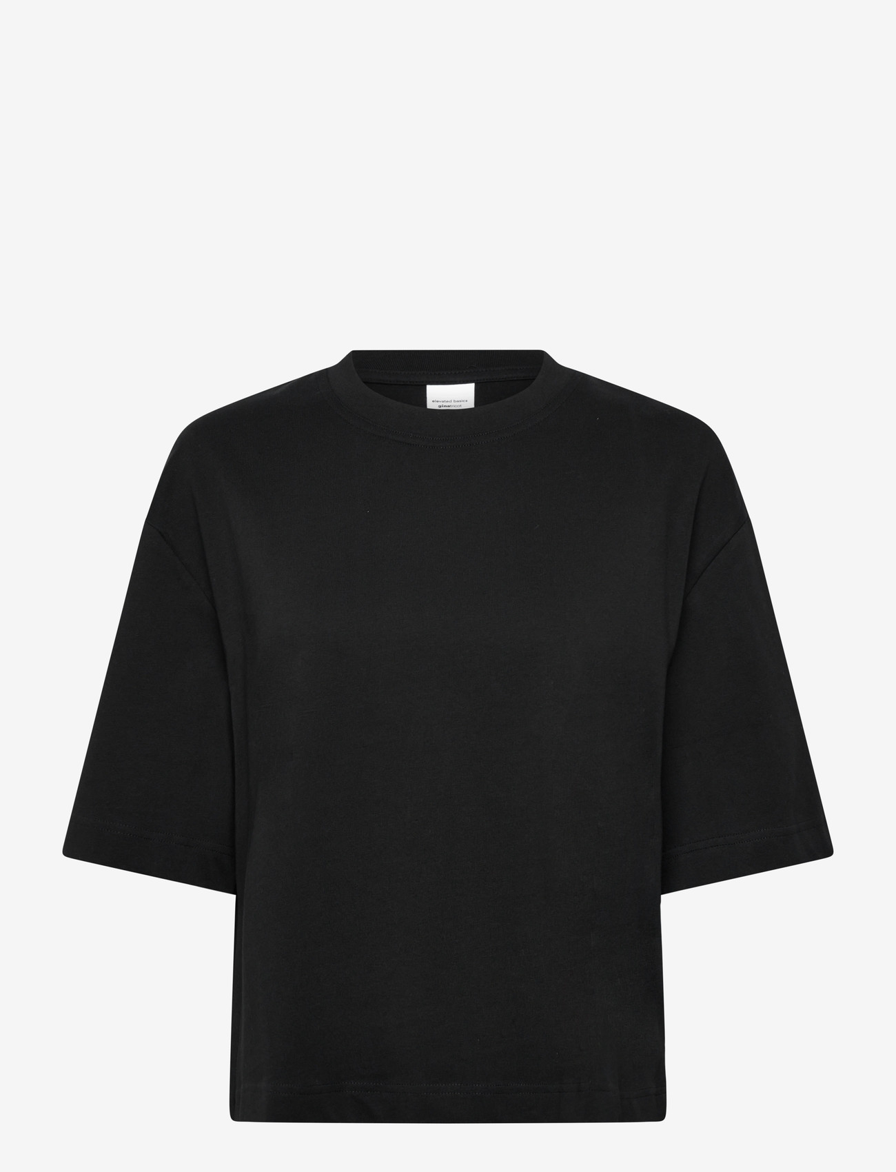 Gina Tricot - Perfect boxy tee - t-shirts - black (9000) - 0