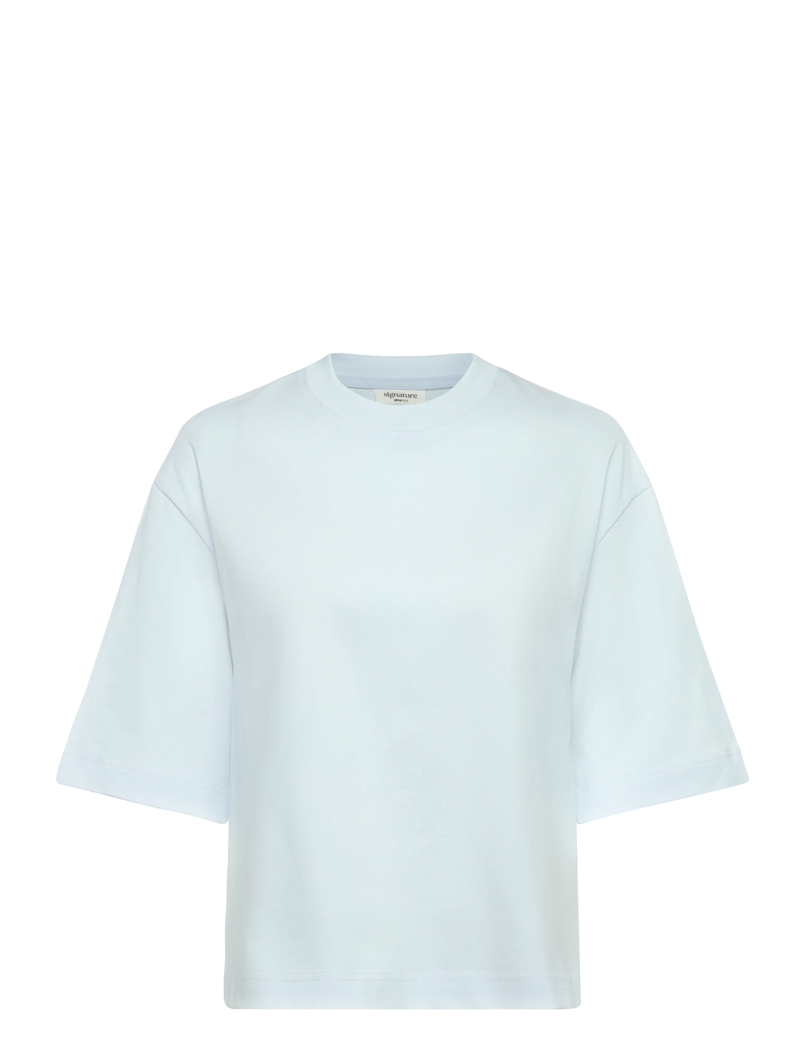 Gina Tricot Perfect boxy tee - T-shirts & Hauts - ICE MELT / blue