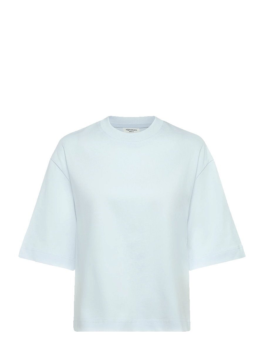 Gina Tricot - Perfect boxy tee - t-särgid - ice melt - 0