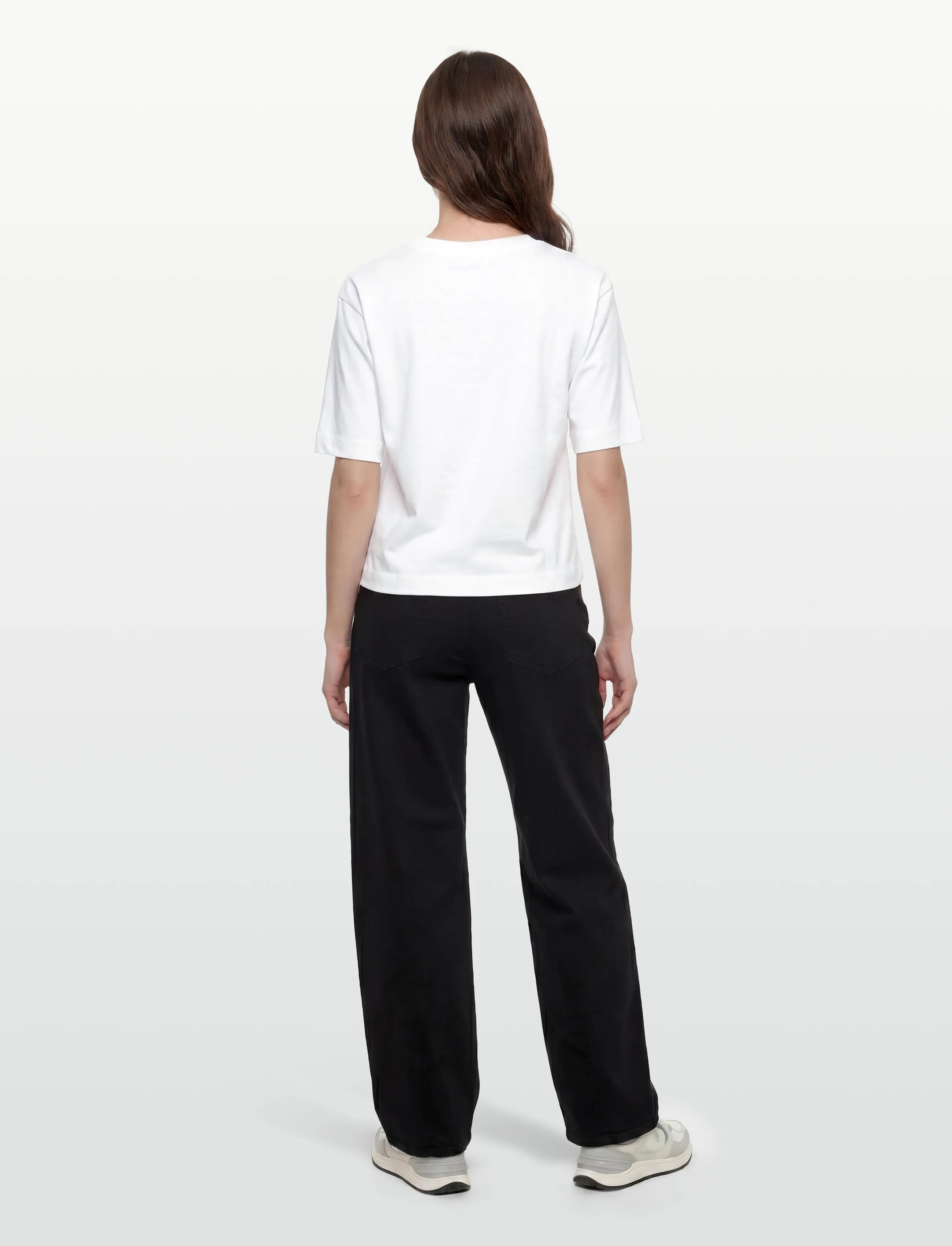 Gina Tricot - Perfect boxy tee - t-shirty - white (1000) - 4