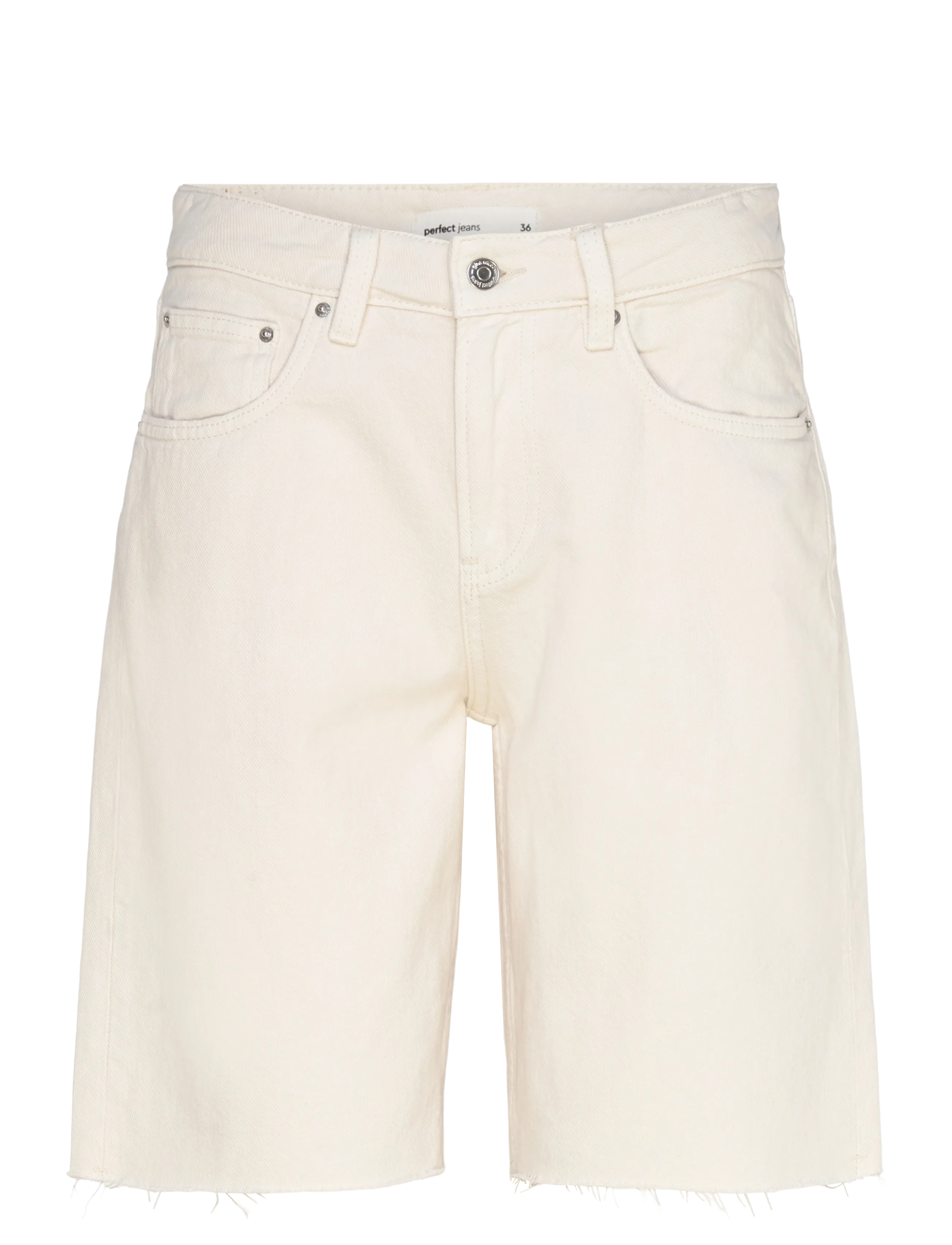 Gina Tricot Denim jorts - Shorts - ECRU (1045) / cream