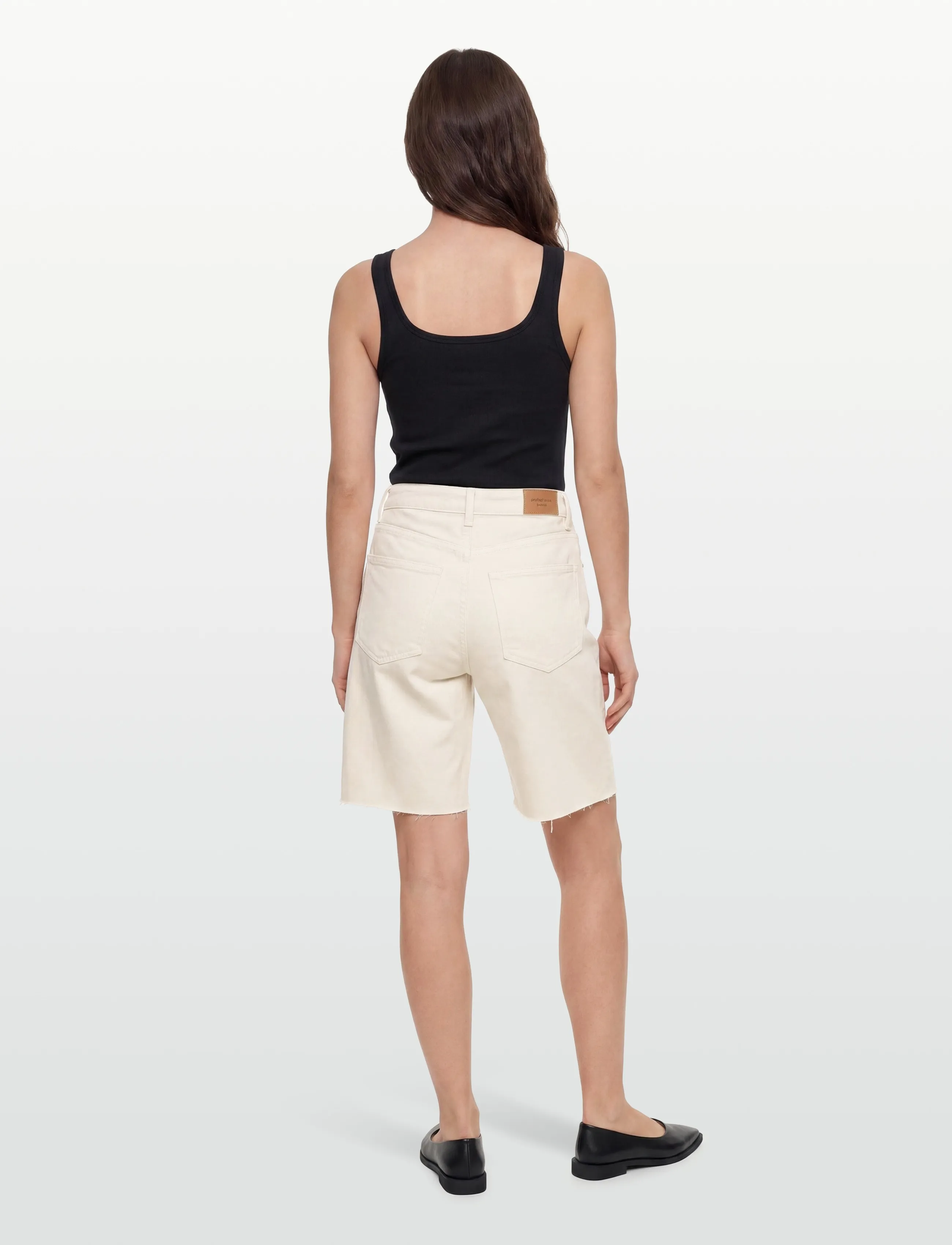 Gina Tricot - Denim jorts - jeansshorts - ecru (1045) - 4