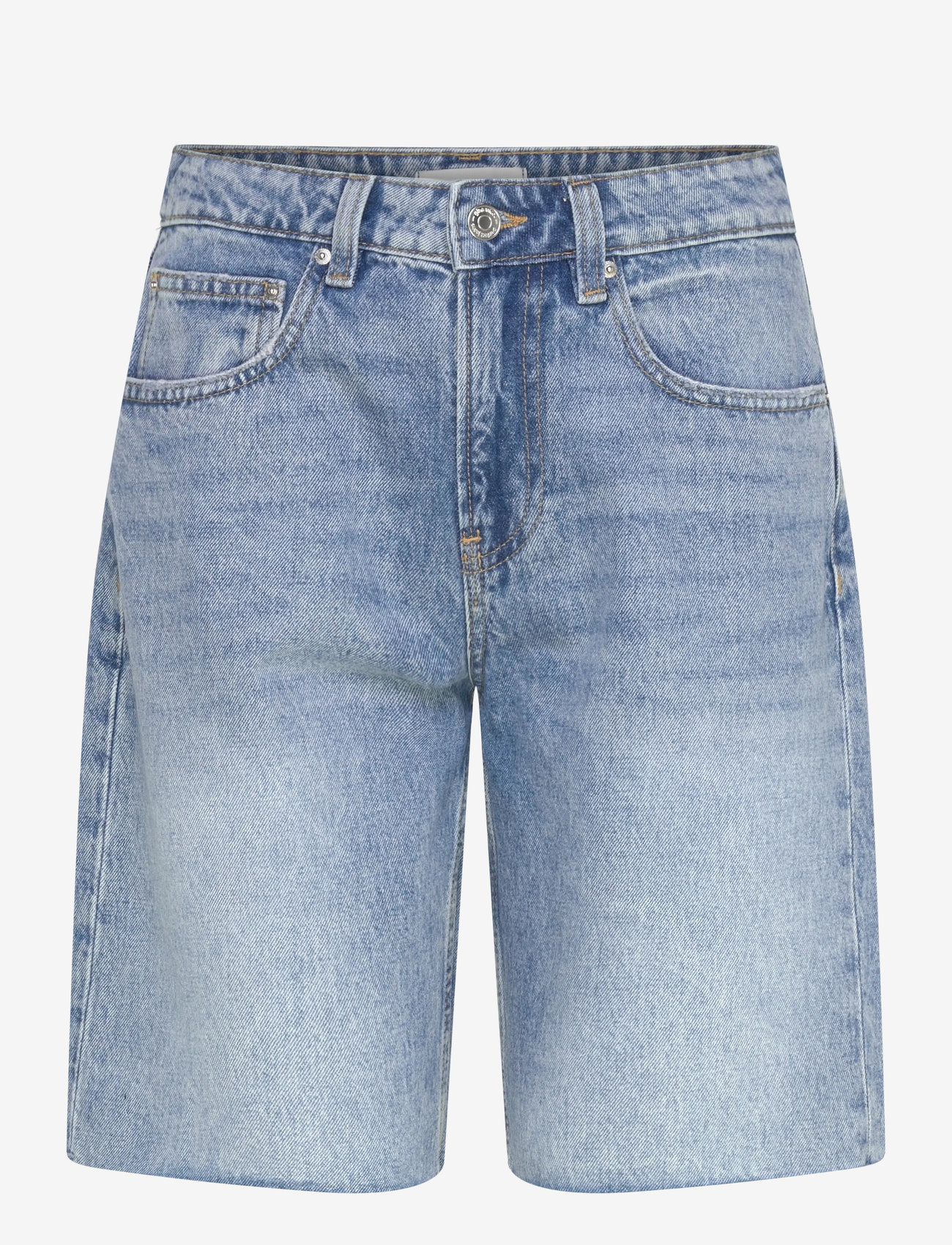 Gina Tricot - Denim Jorts - lühikesed teksapüksid - mid blue - 0