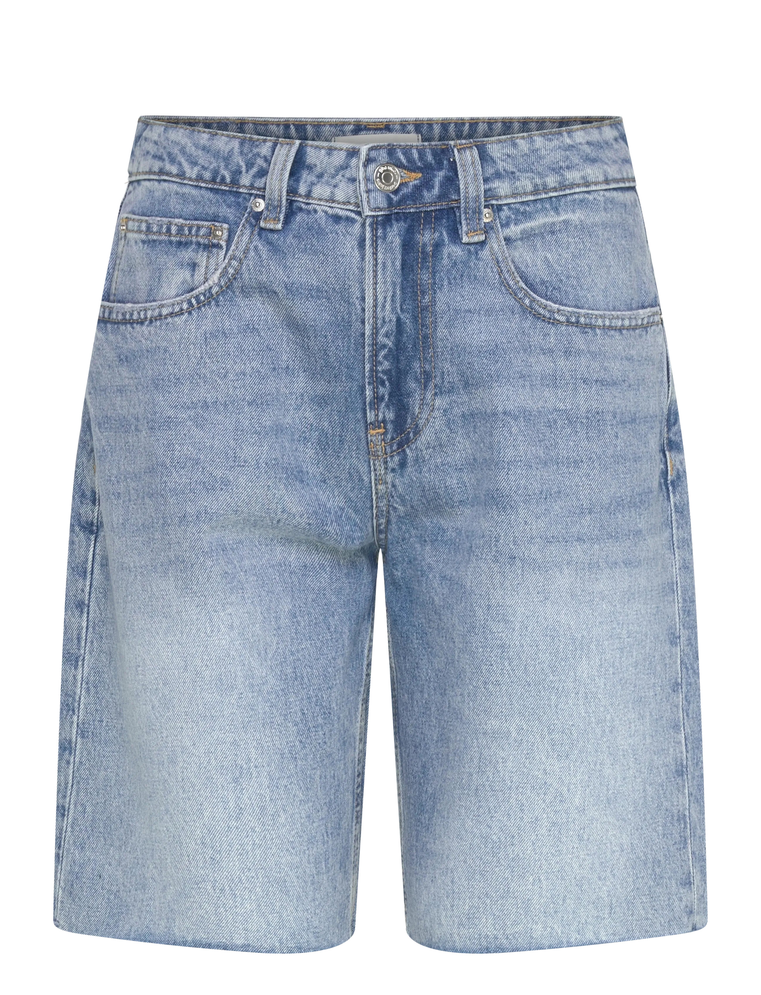 Gina Tricot Denim jorts - Shorts - MID BLUE / blue