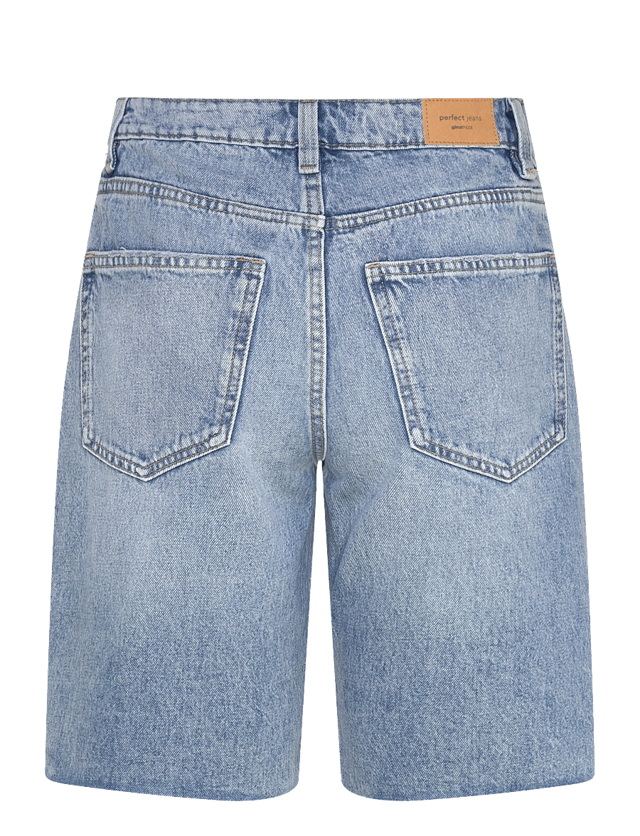 Gina Tricot - Denim jorts - lühikesed teksapüksid - mid blue - 1