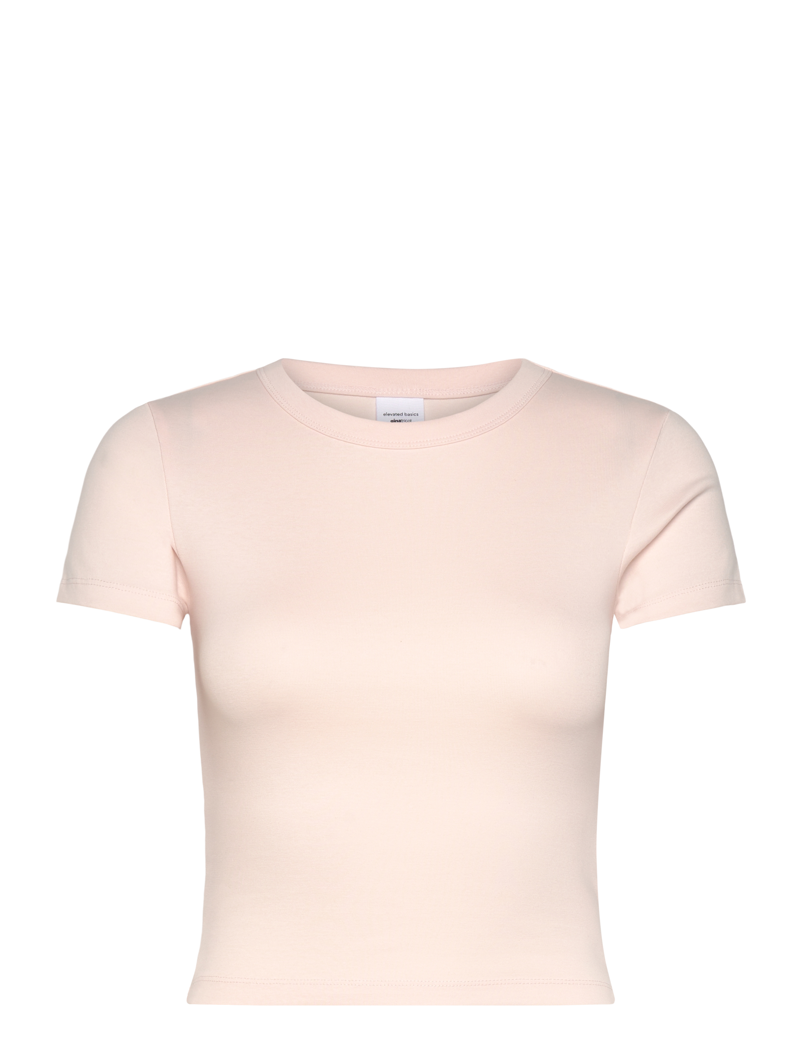 Gina Tricot Basic tight top - T-särgid ja alussärgid - SHRINKING VIOLET / pink/rose