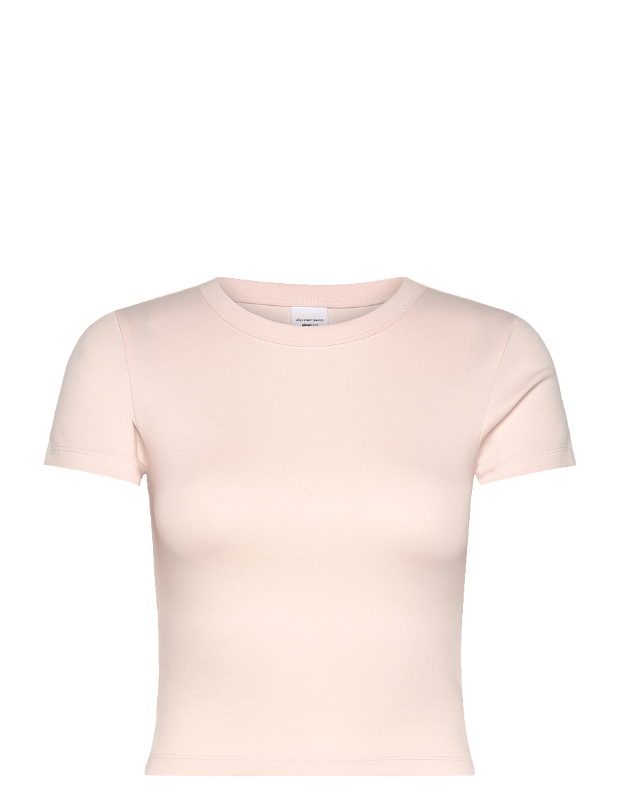 Gina Tricot - Basic tight top - t-shirts - shrinking violet - 0