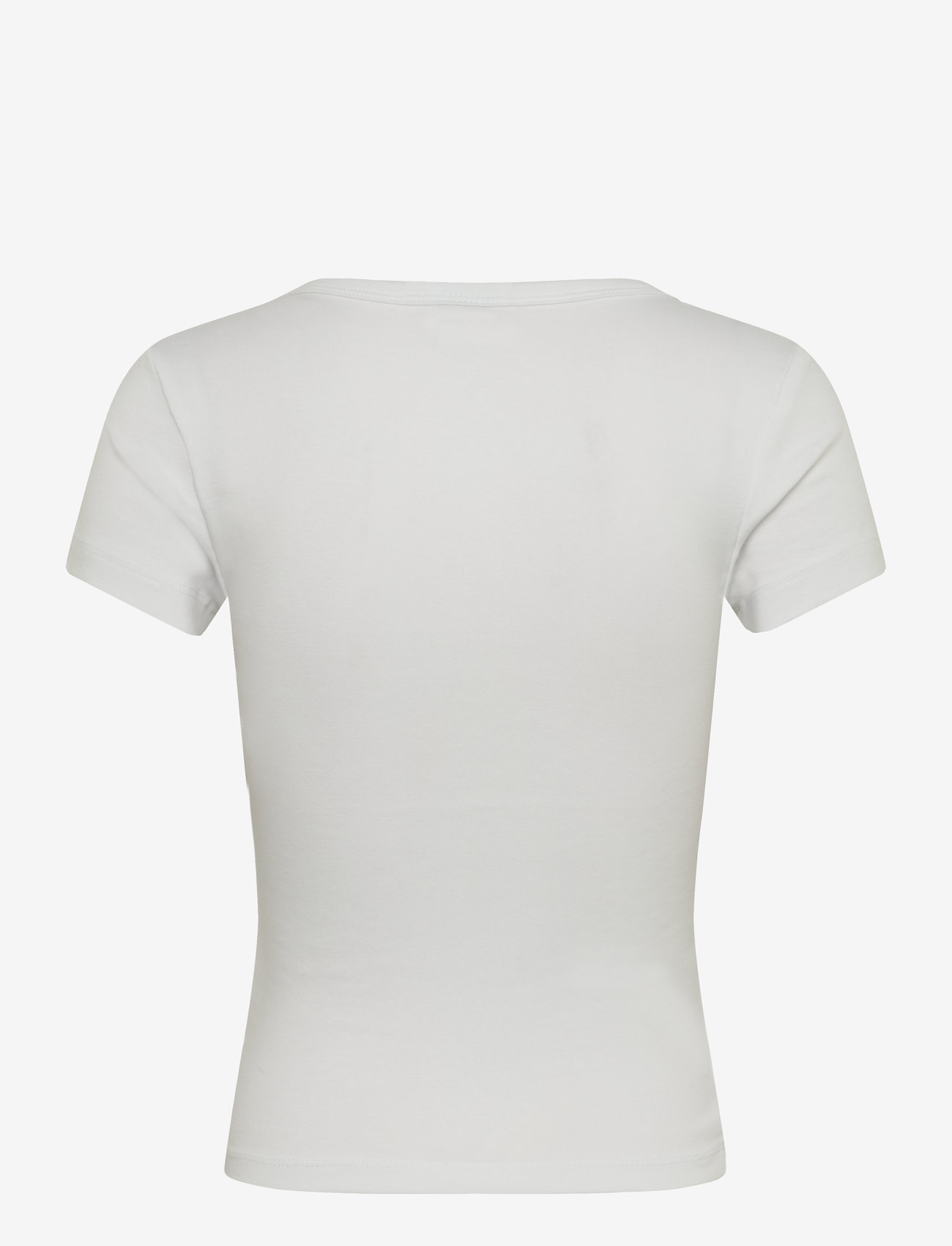 Gina Tricot - Printed tight top - t-shirts - olive branch (6205) - 1