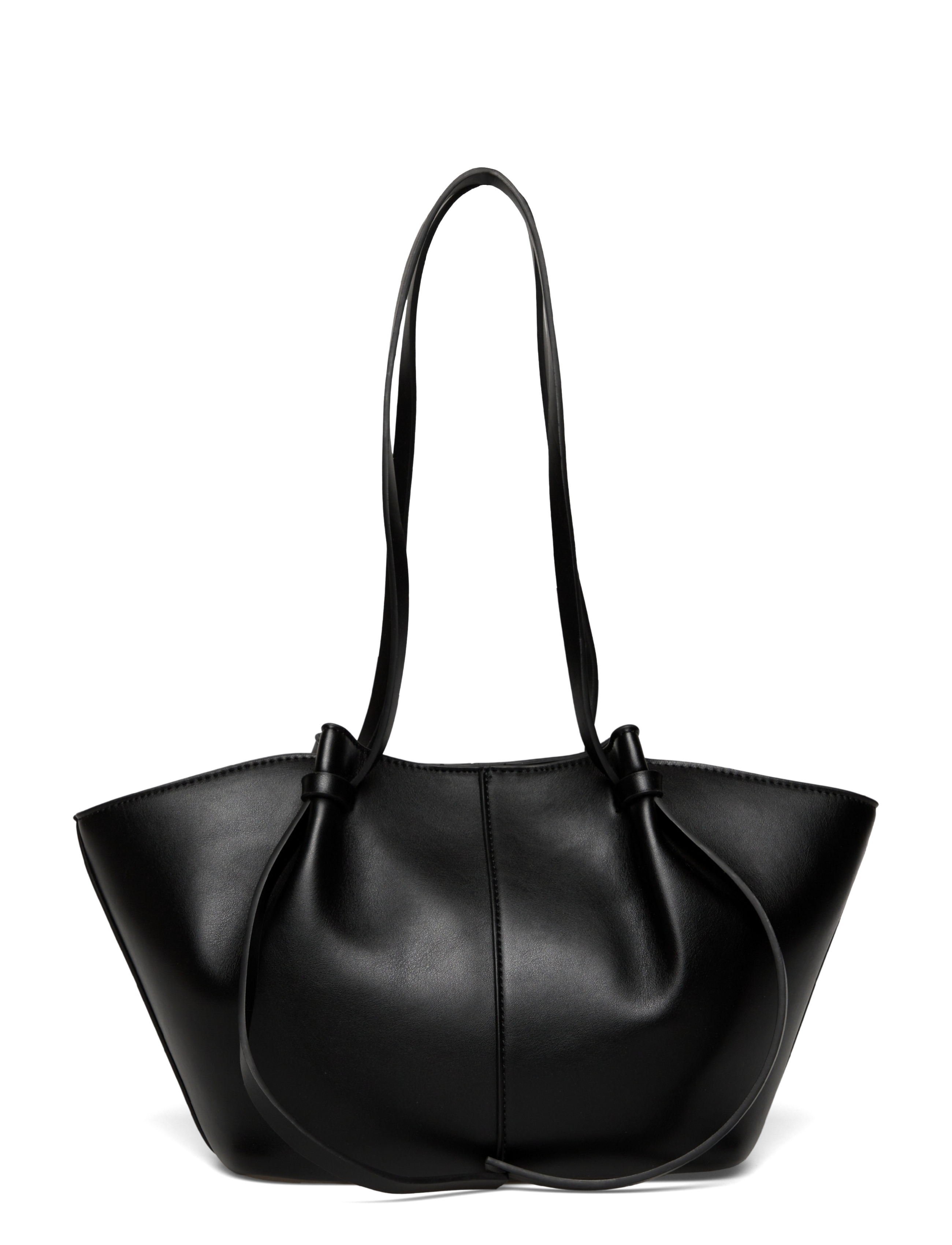 Gina Tricot - Midi long strap bag - black/silver - 1