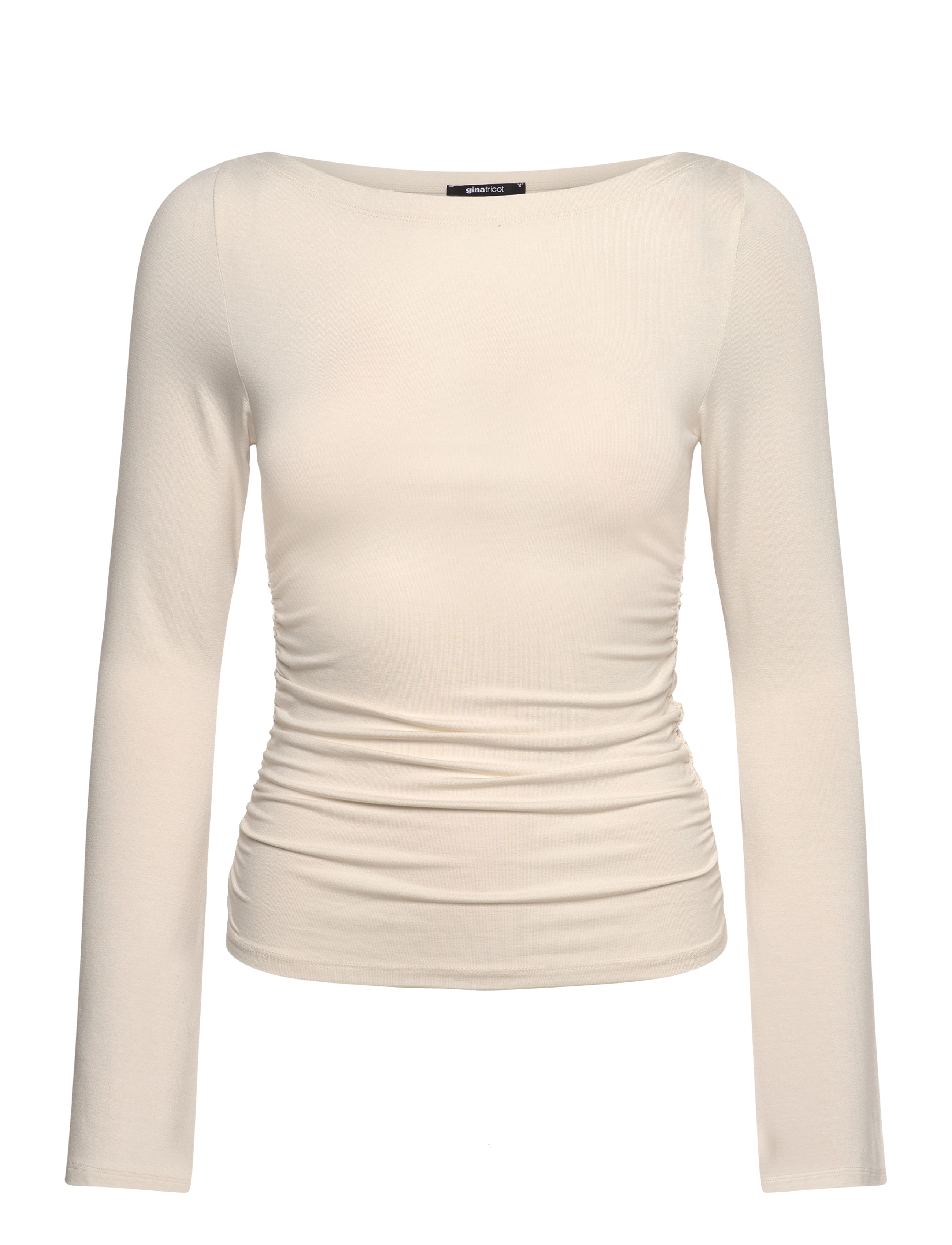 Soft touch boatneck top - TOFU (7170)