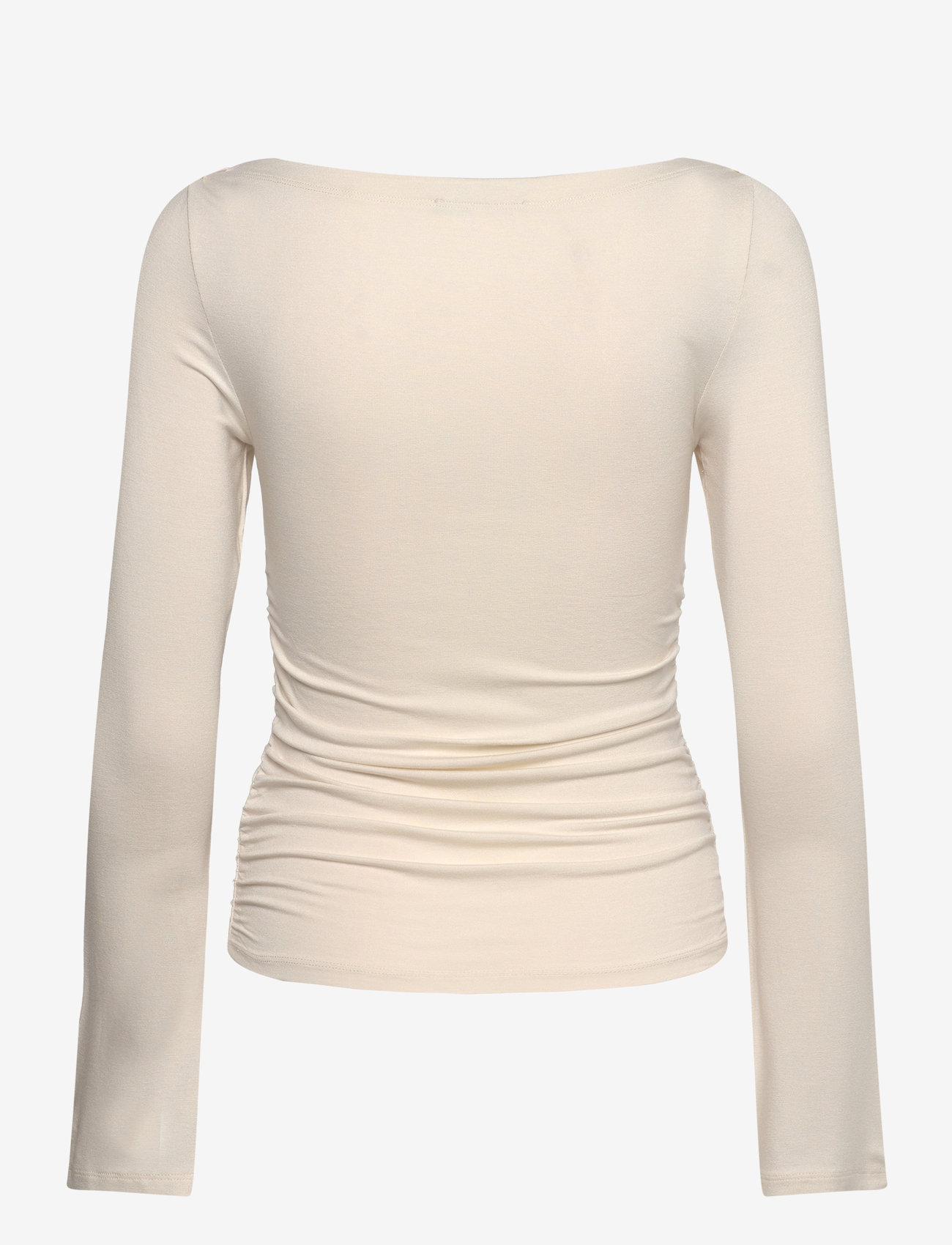 Gina Tricot - Soft touch boatneck top - tofu (7170) - 1