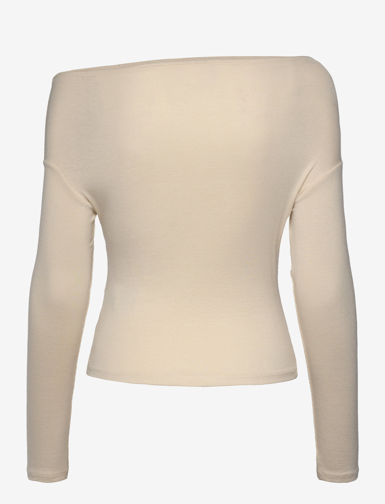 Gina Tricot - Asymmetric top - long-sleeved tops - turtledove (7139) - 1