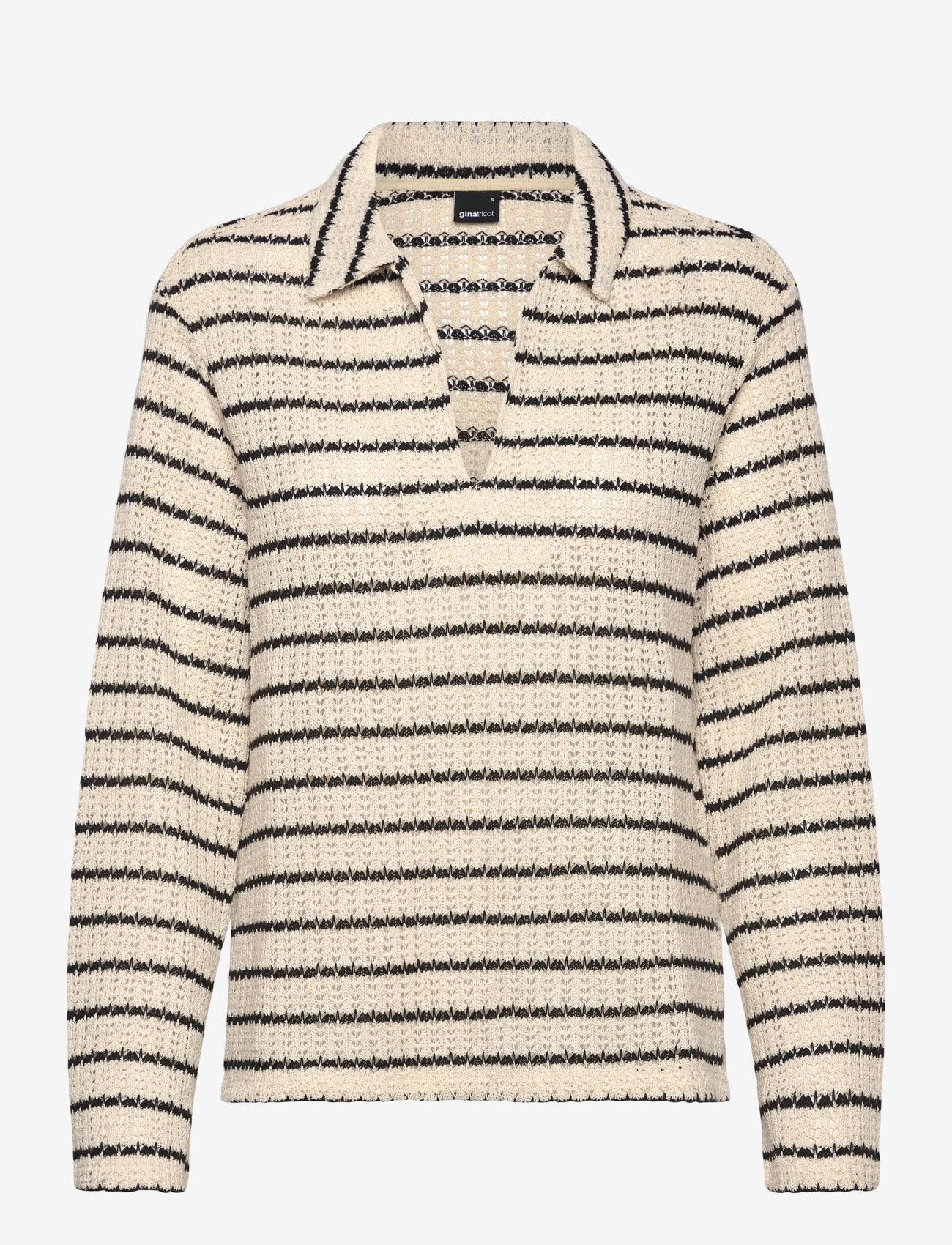 Gina Tricot - Crochet top - pullover - stripe (1057) - 0
