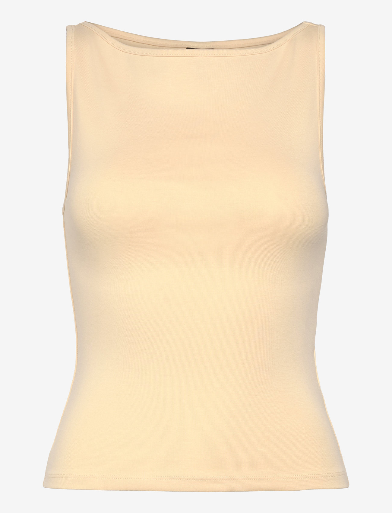 Gina Tricot - Boatneck tanktop - topid ja varrukateta alussärgid - vanilla - 0