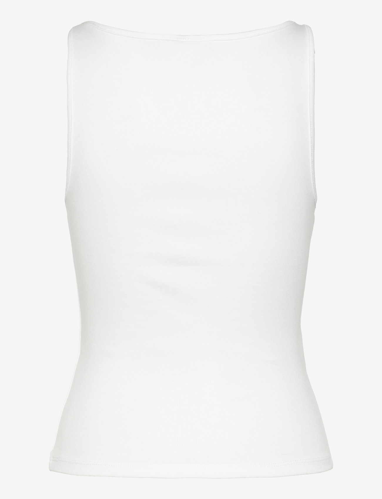 Gina Tricot - Boatneck tanktop - linnen - white (1000) - 1