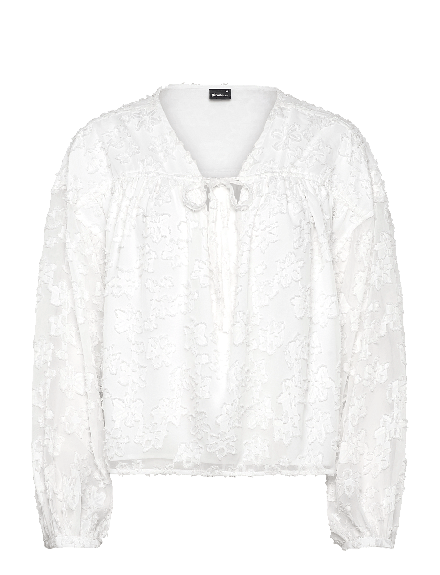 Gina Tricot - Structured blouse - offwhite - 0