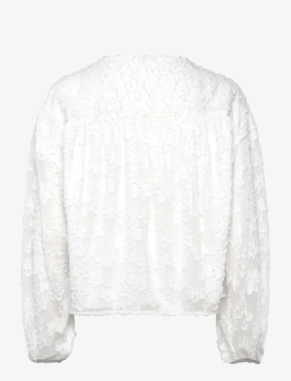 Gina Tricot - Structured blouse - pikkade varrukatega pluusid - offwhite - 1