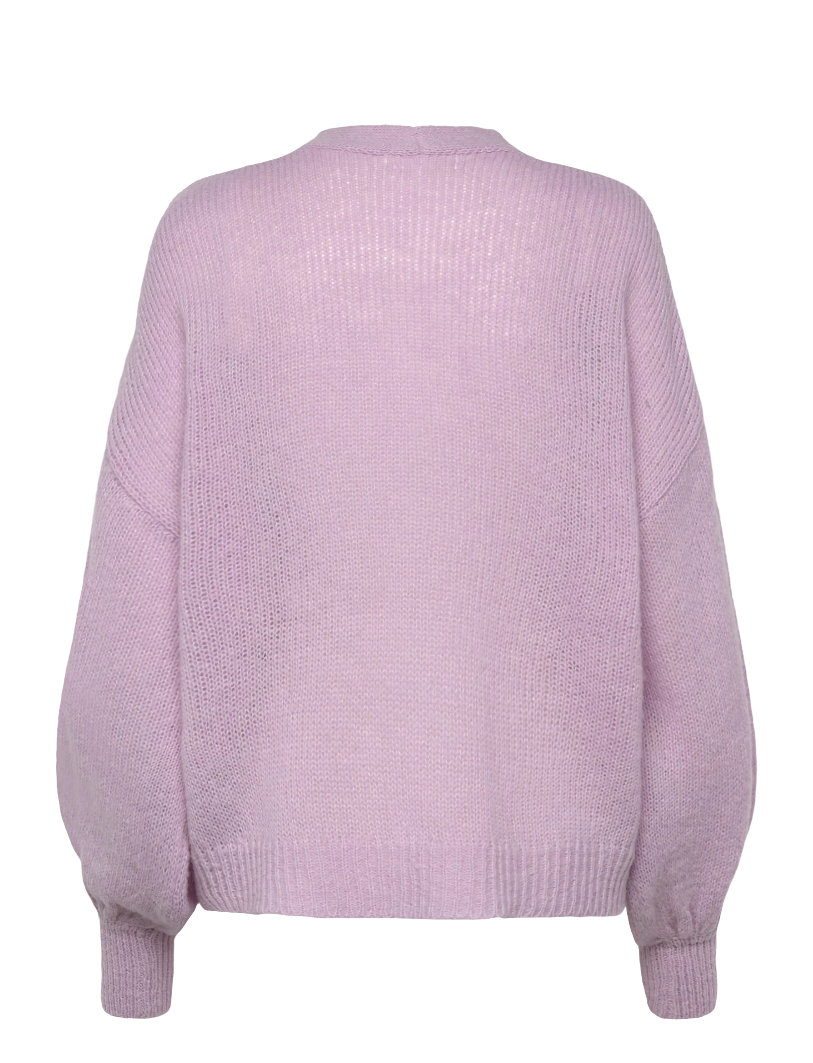 Gina Tricot - Chunky knitted cardigan - cardigans - orchid petal (4330) - 1