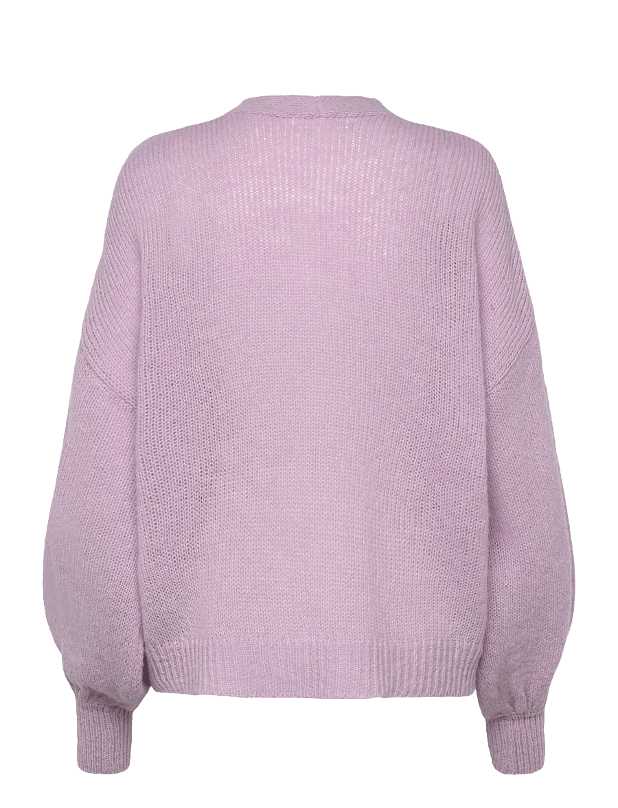 Gina Tricot - Chunky knitted cardigan - cardigans - orchid petal (4330) - 2