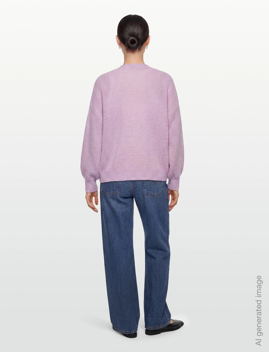 Gina Tricot - Chunky knitted cardigan - cardigans - orchid petal (4330) - 4