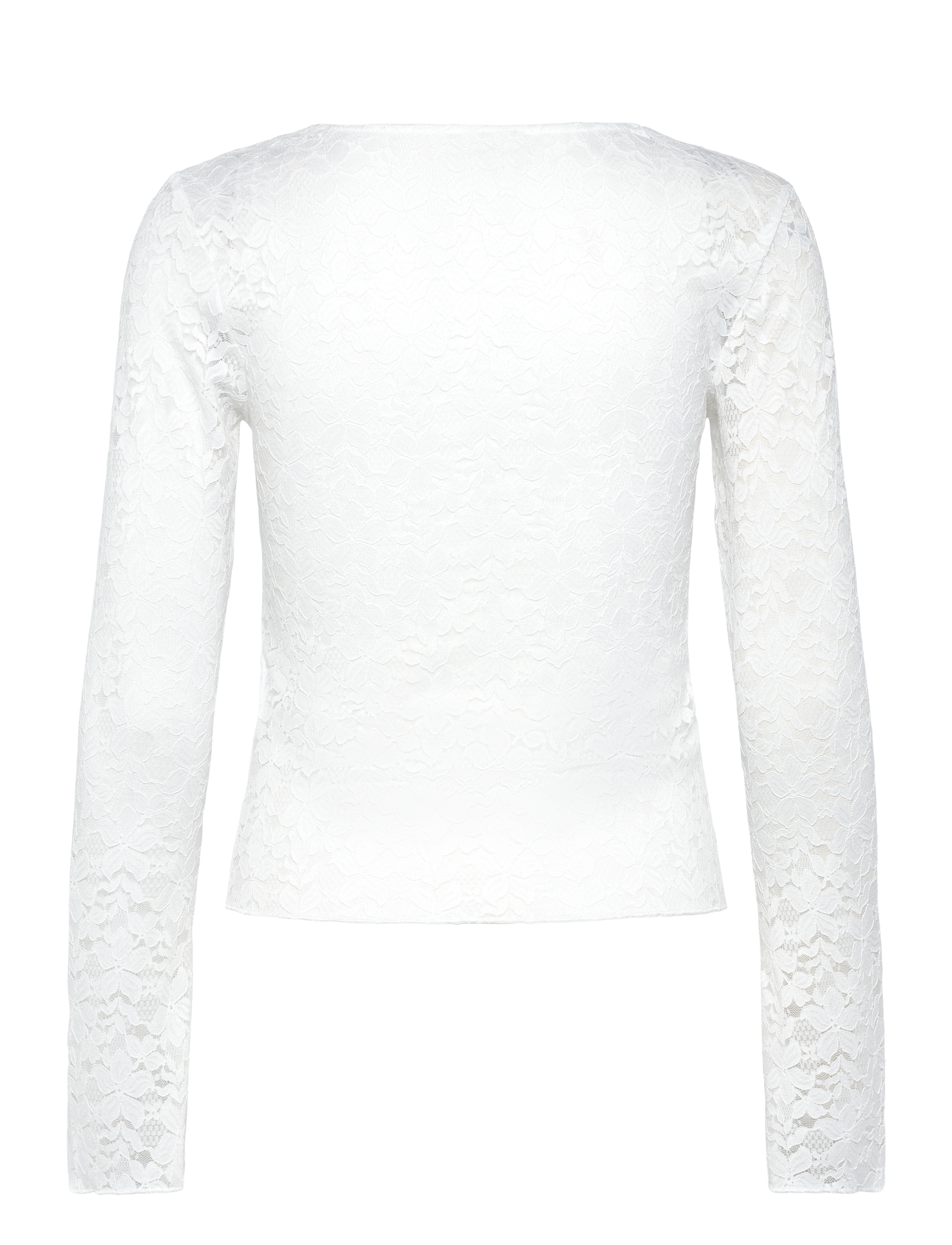 Gina Tricot - Lace top - offwhite - 1