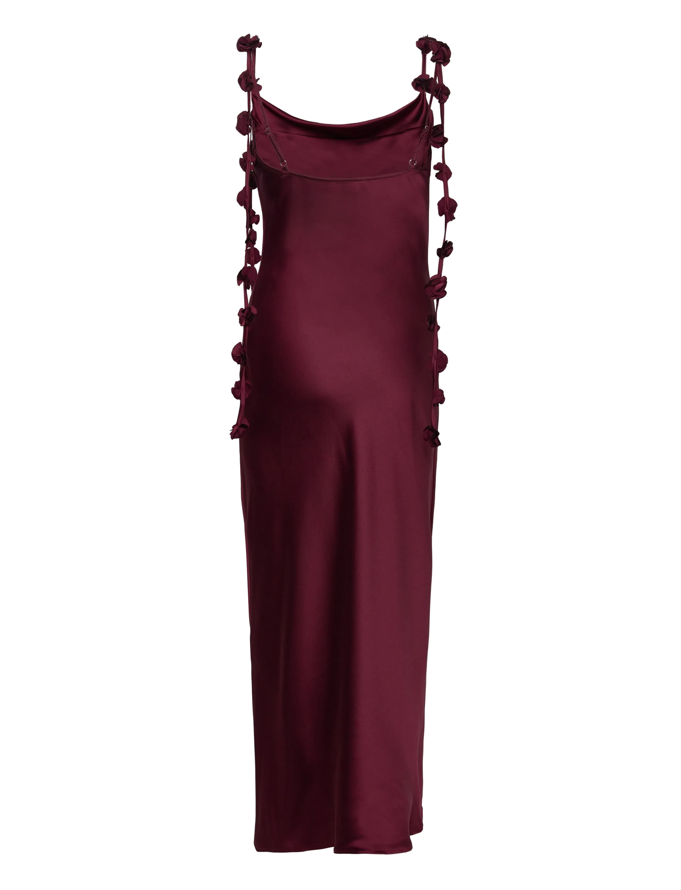 Gina Tricot - Cowl neck dress - burgundy (4670) - 1