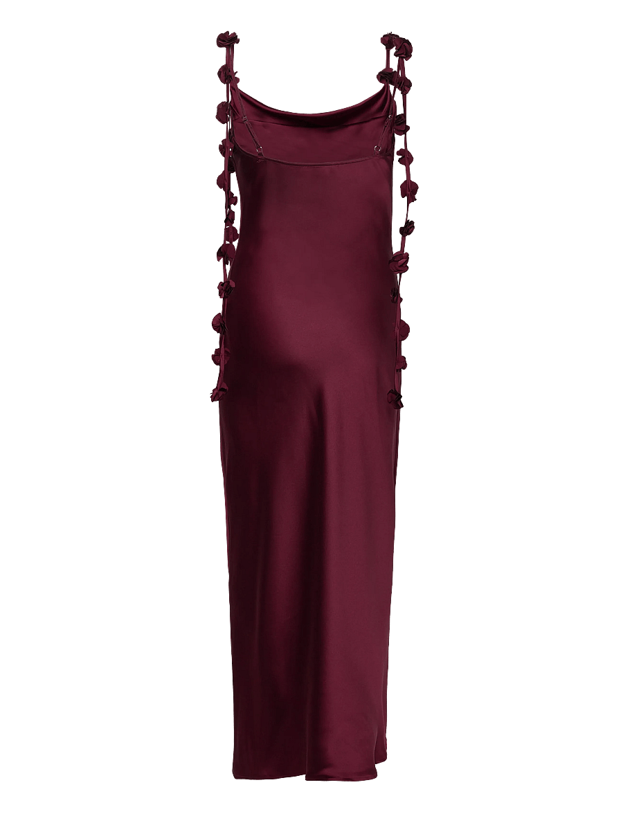 Gina Tricot - Cowl neck dress - burgundy (4670) - 1