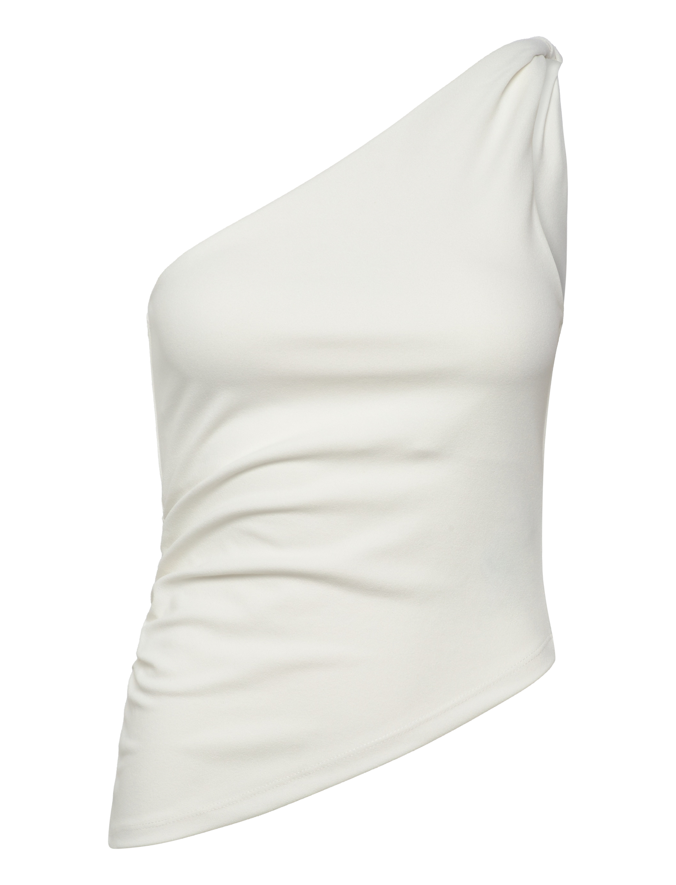 Gina Tricot Twist Top, L, White, T-Shirts & Toppe > Uden Ærmer, Dame
