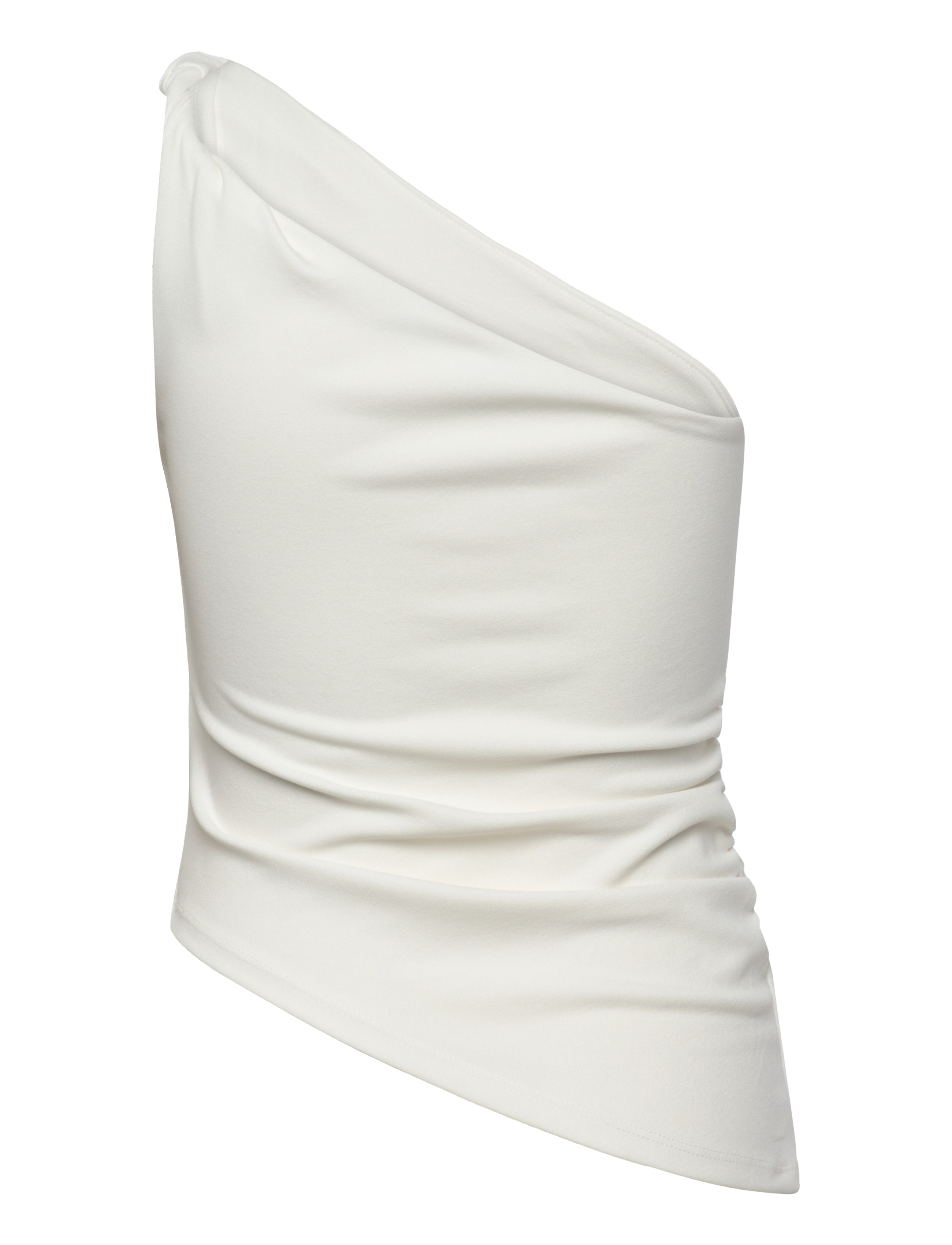 Gina Tricot - Twist top - hihattomat paidat - offwhite - 1