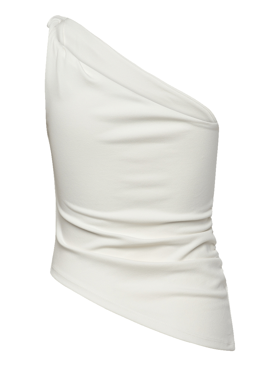 Gina Tricot - Twist top - sleeveless tops - offwhite - 1