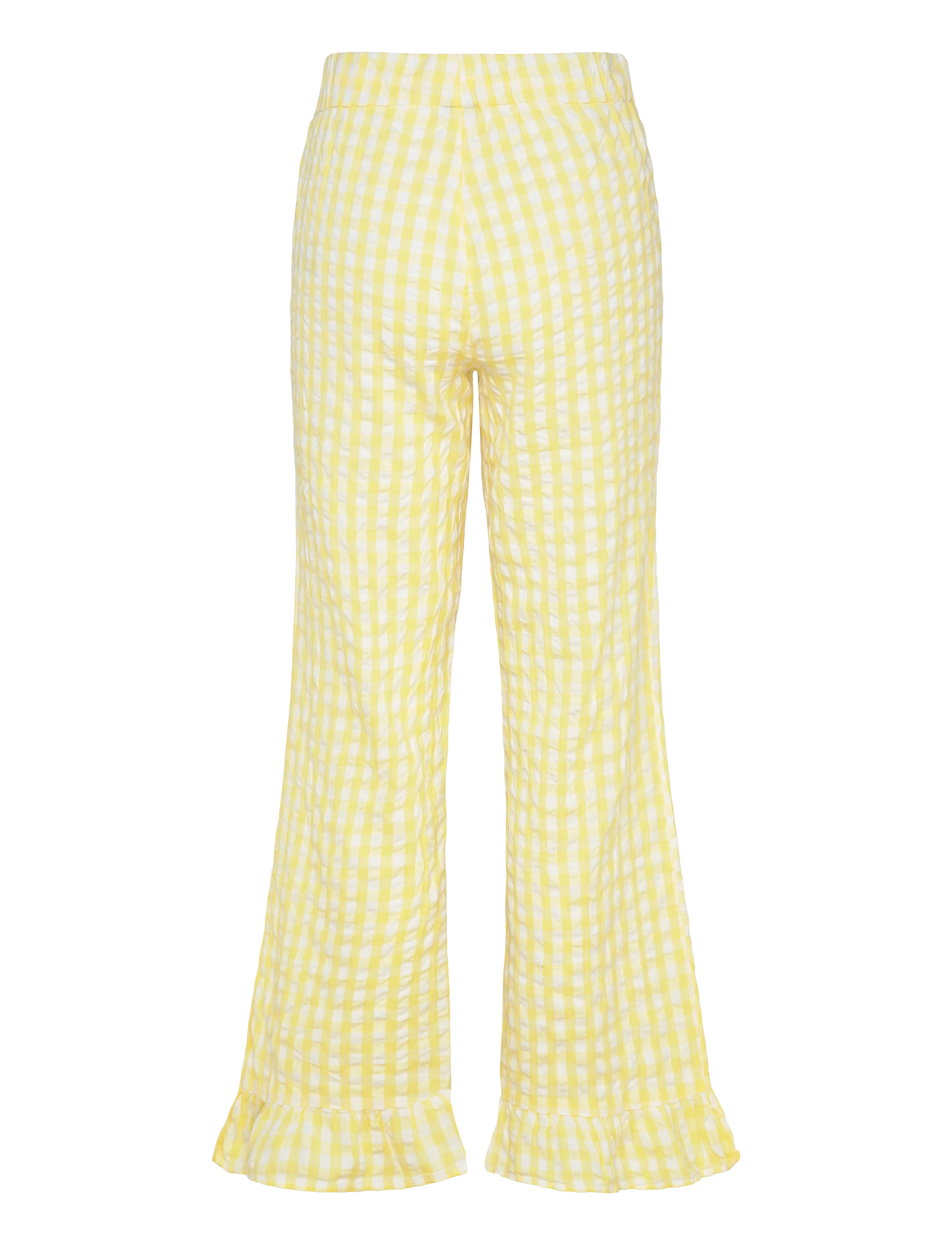 Gingham Seersucker Trousers 2