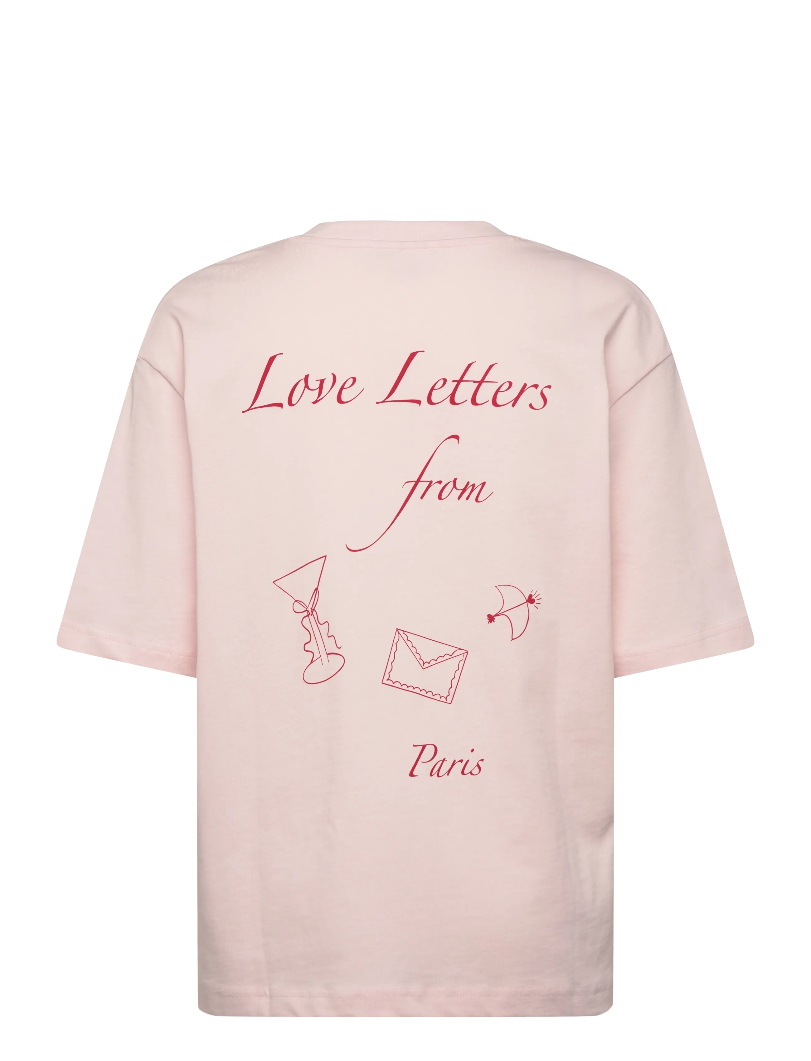 Gina Tricot - Printed oversized tee - t-shirts - love letter - 2
