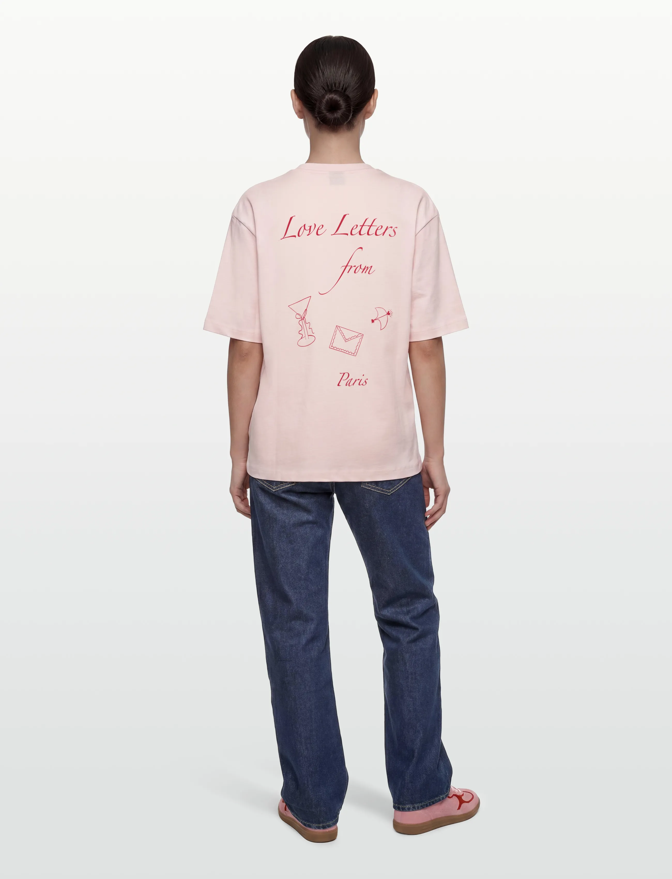 Gina Tricot - Printed oversized tee - t-shirts - love letter - 4