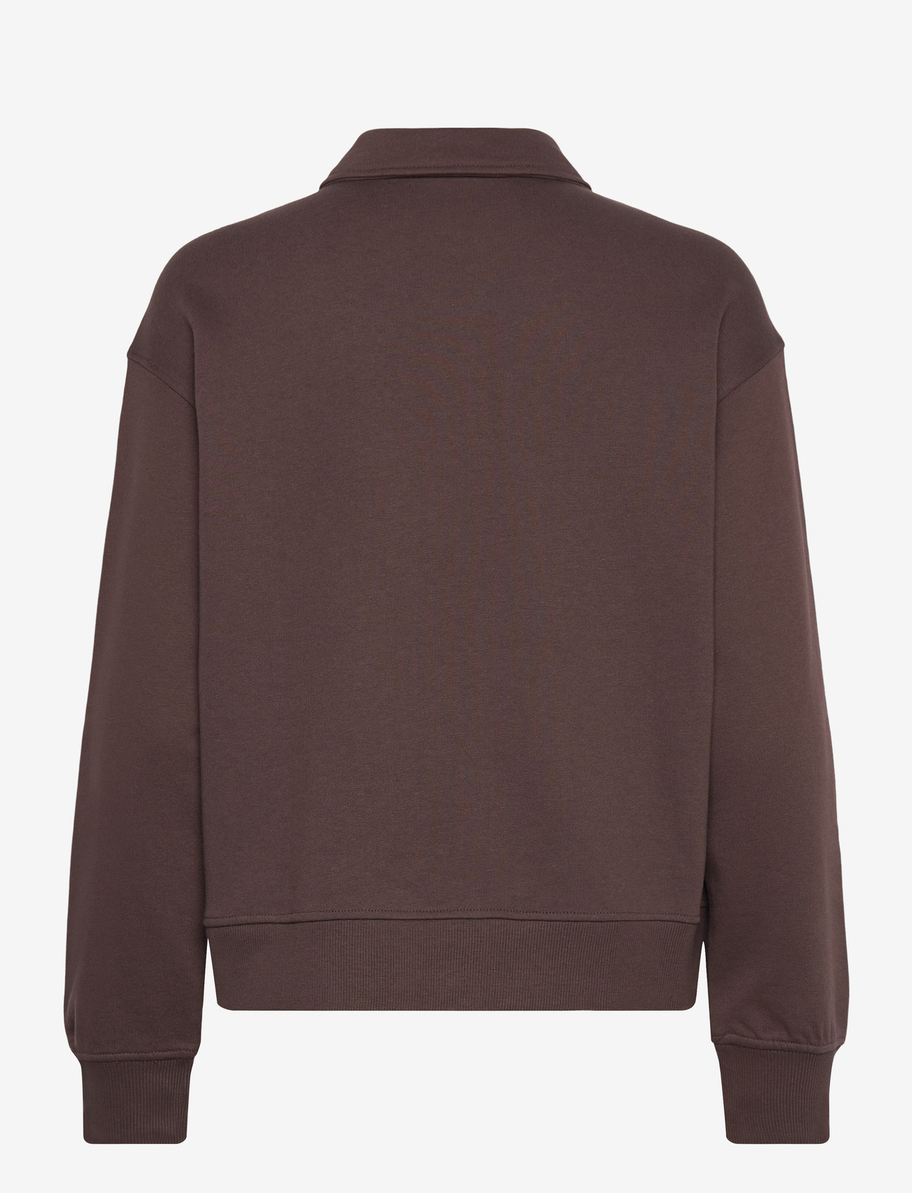 Gina Tricot - Collar sweater - dressipluusid - seal brown (7083) - 1