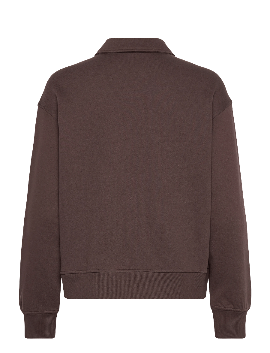 Gina Tricot - Collar sweater - polosärgid - seal brown (7083) - 2