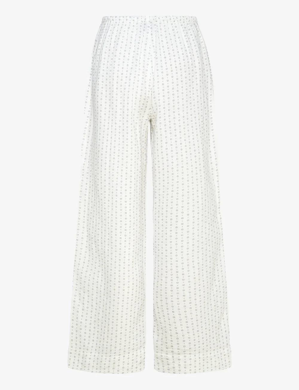 Gina Tricot - Gauze homewear trousers - pidžaamapüksid - white/grey (1153) - 1