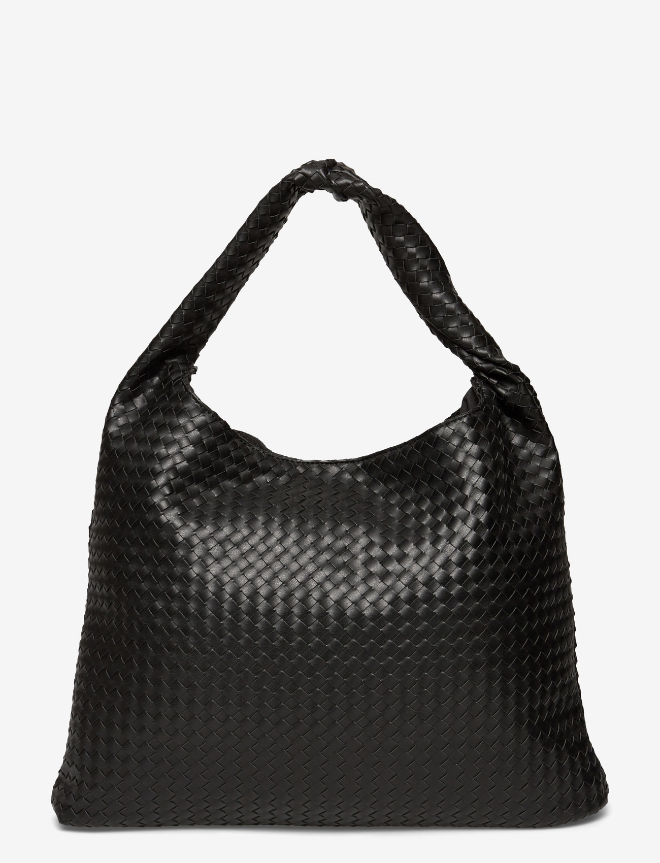 Gina Tricot - Braided large bag - tote bags - black (9000) - 0