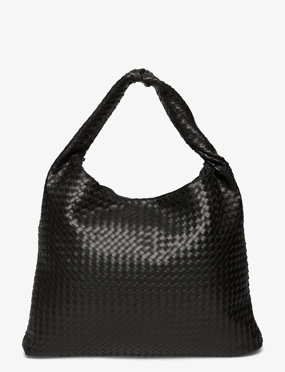 Gina Tricot - Braided large bag - tote bags - black (9000) - 0