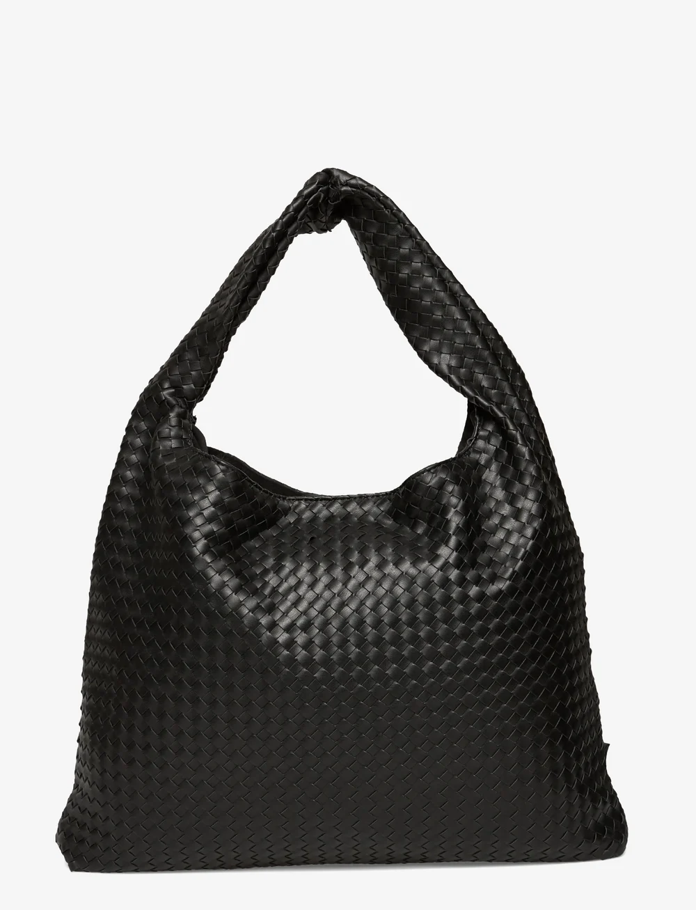Gina Tricot - Braided large bag - tote bags - black (9000) - 1
