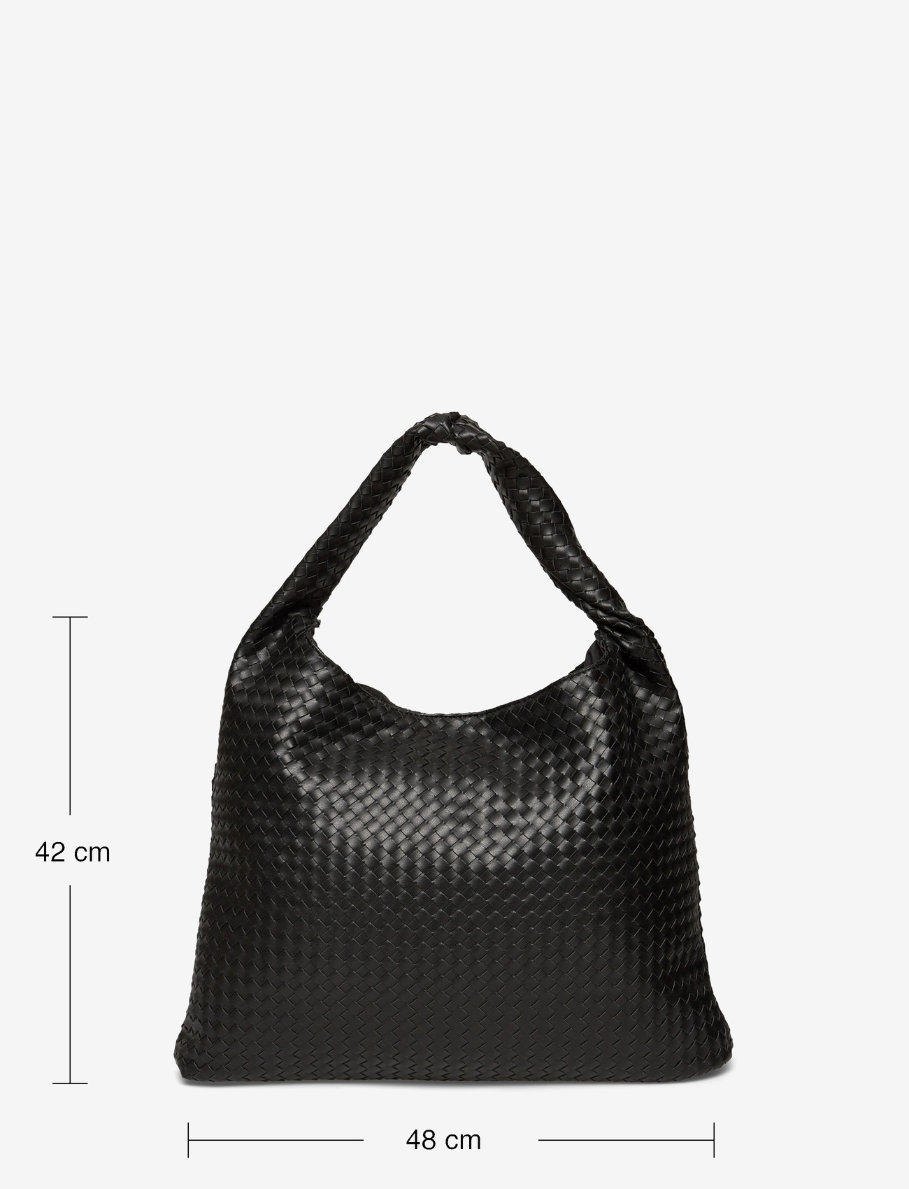 Gina Tricot - Braided large bag - tote bags - black (9000) - 3