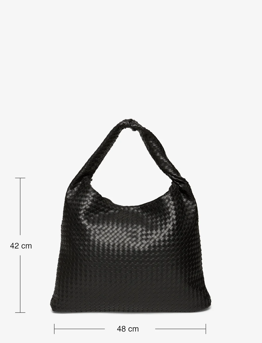 Gina Tricot - Braided large bag - tote bags - black (9000) - 3