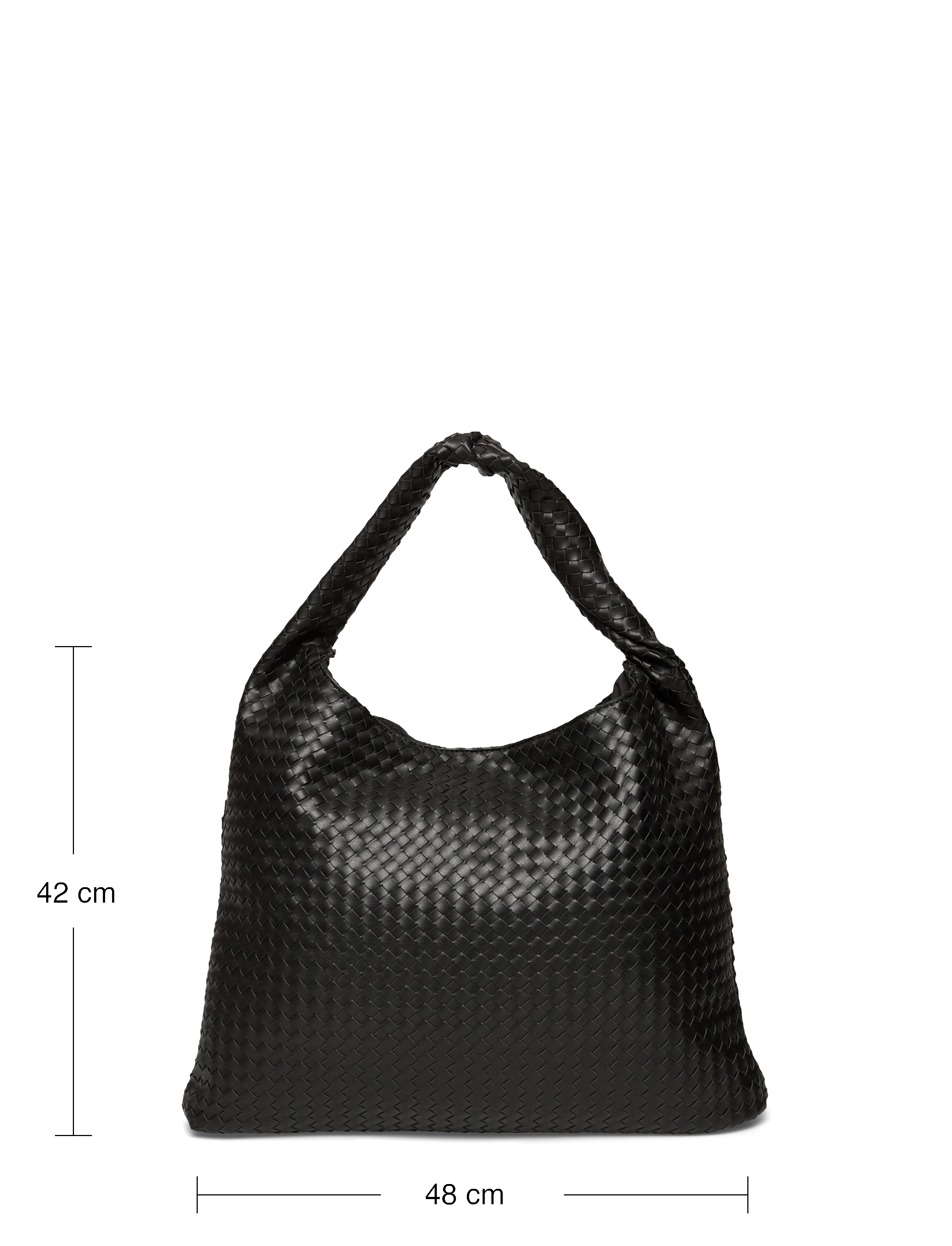 Gina Tricot - Braided large bag - totes - black (9000) - 3