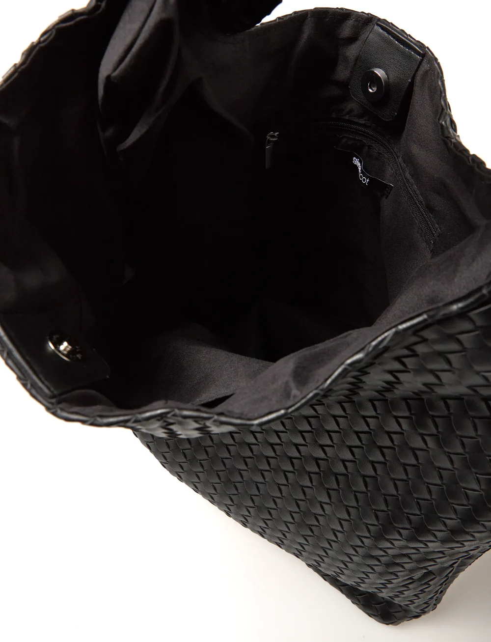 Gina Tricot - Braided large bag - tote bags - black (9000) - 4